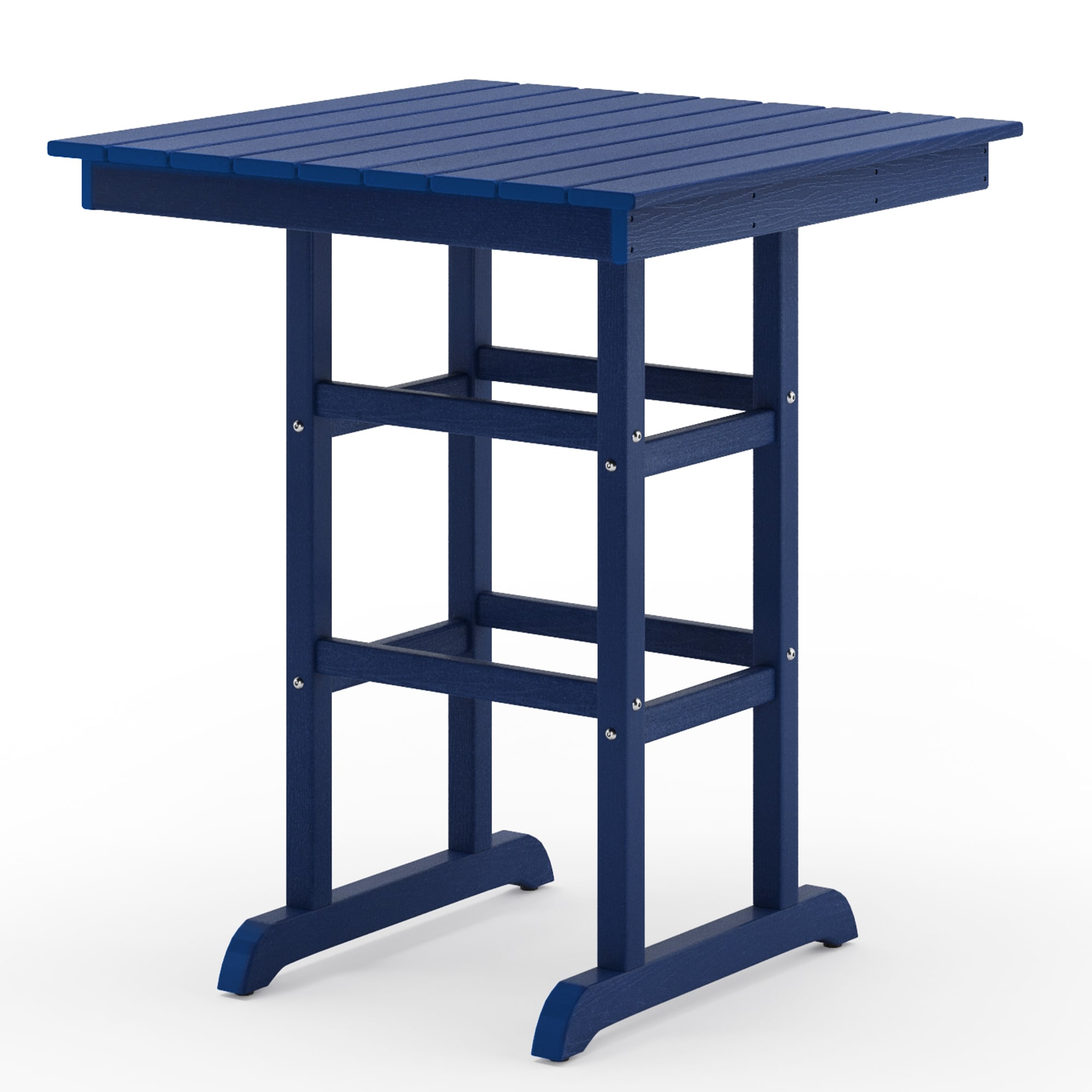 LUE BONA LB23DT0003-500LS Square Outdoor Bar height Table 31.3-in W x 31.3-in L