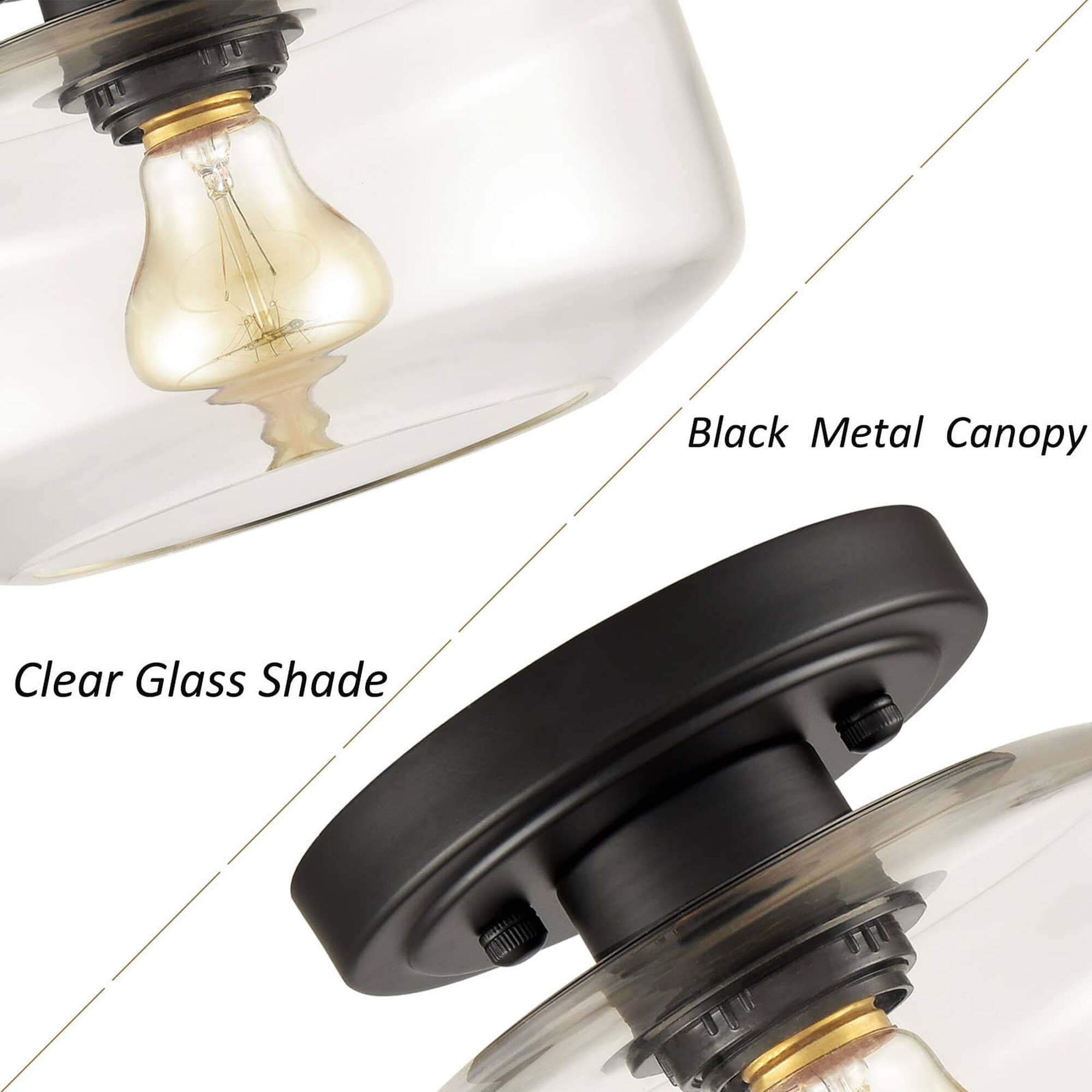 Claxy JK-B7153CU-BK flushmounts - View #2
