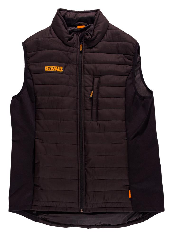 DeWalt Men's Hybrid Insulated Fleece Vest, DXWW50006, Black