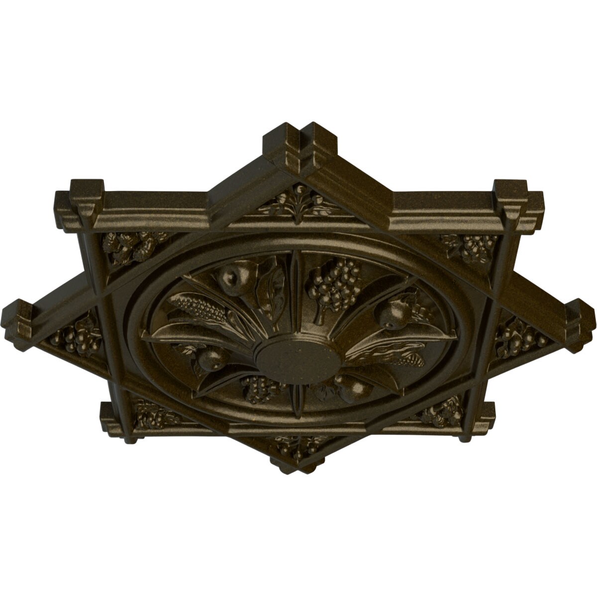 Ekena Millwork CM38ANGGS Ceiling-Medallions - View #2