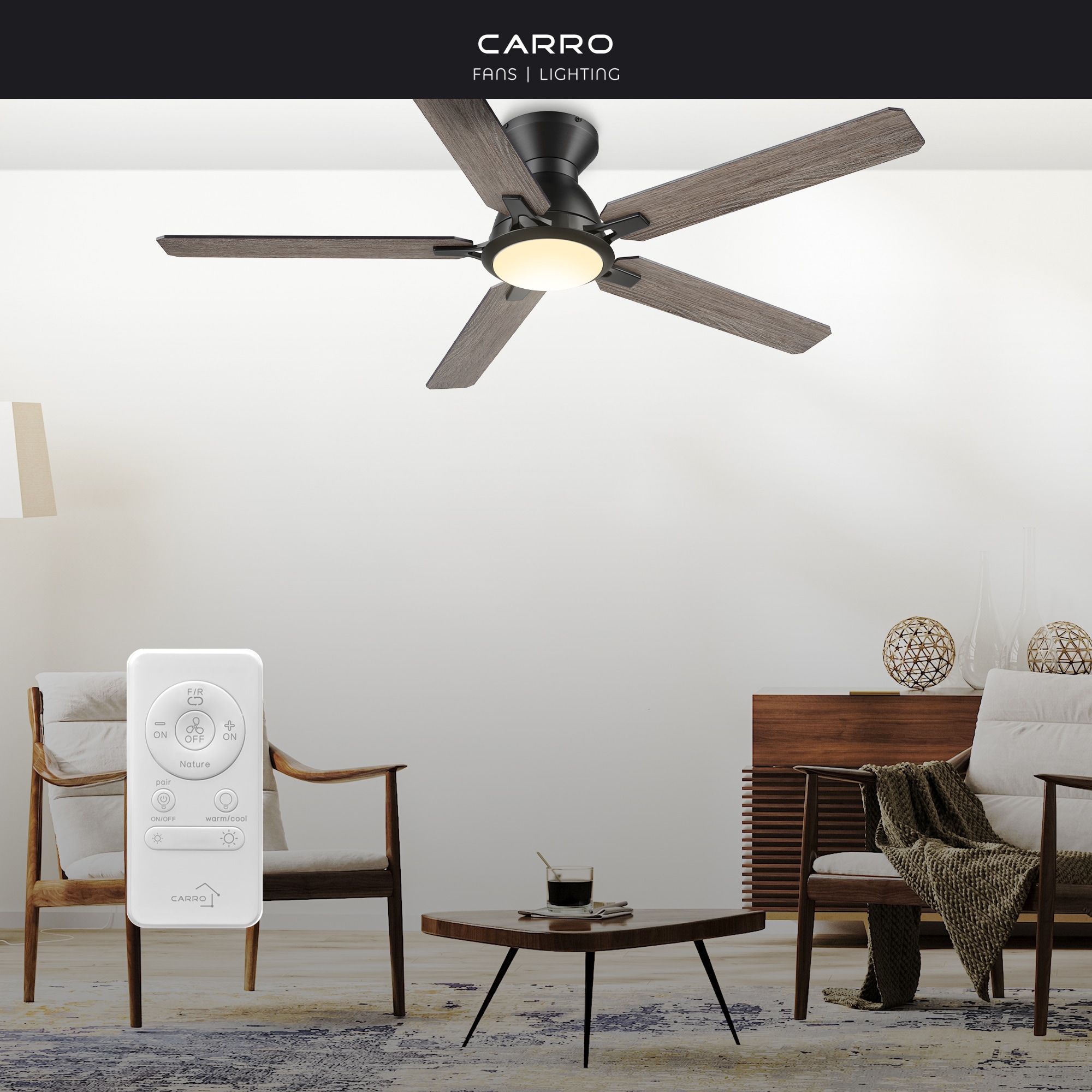 CARRO USA LYDC525J-L11-BO-1-FM Ceiling-Fans - View #2