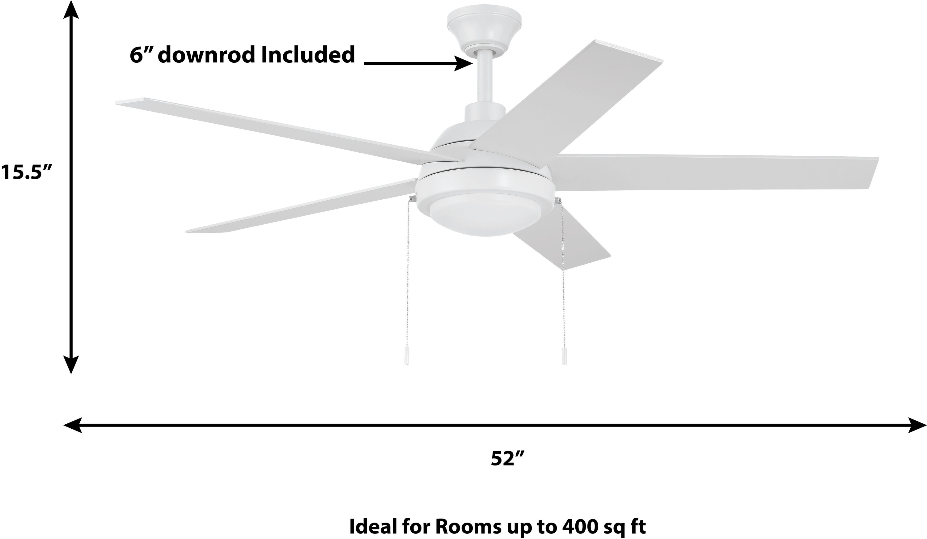 Harbor Breeze COV52WW5L Ceiling-Fans - View #11