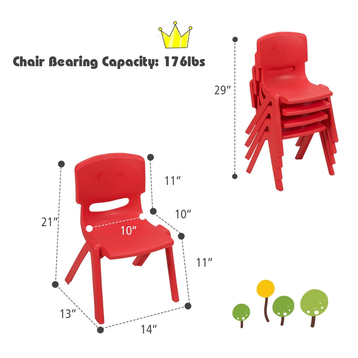 CASAINC WF-HYSN-64568RE-4 chairs - View #2