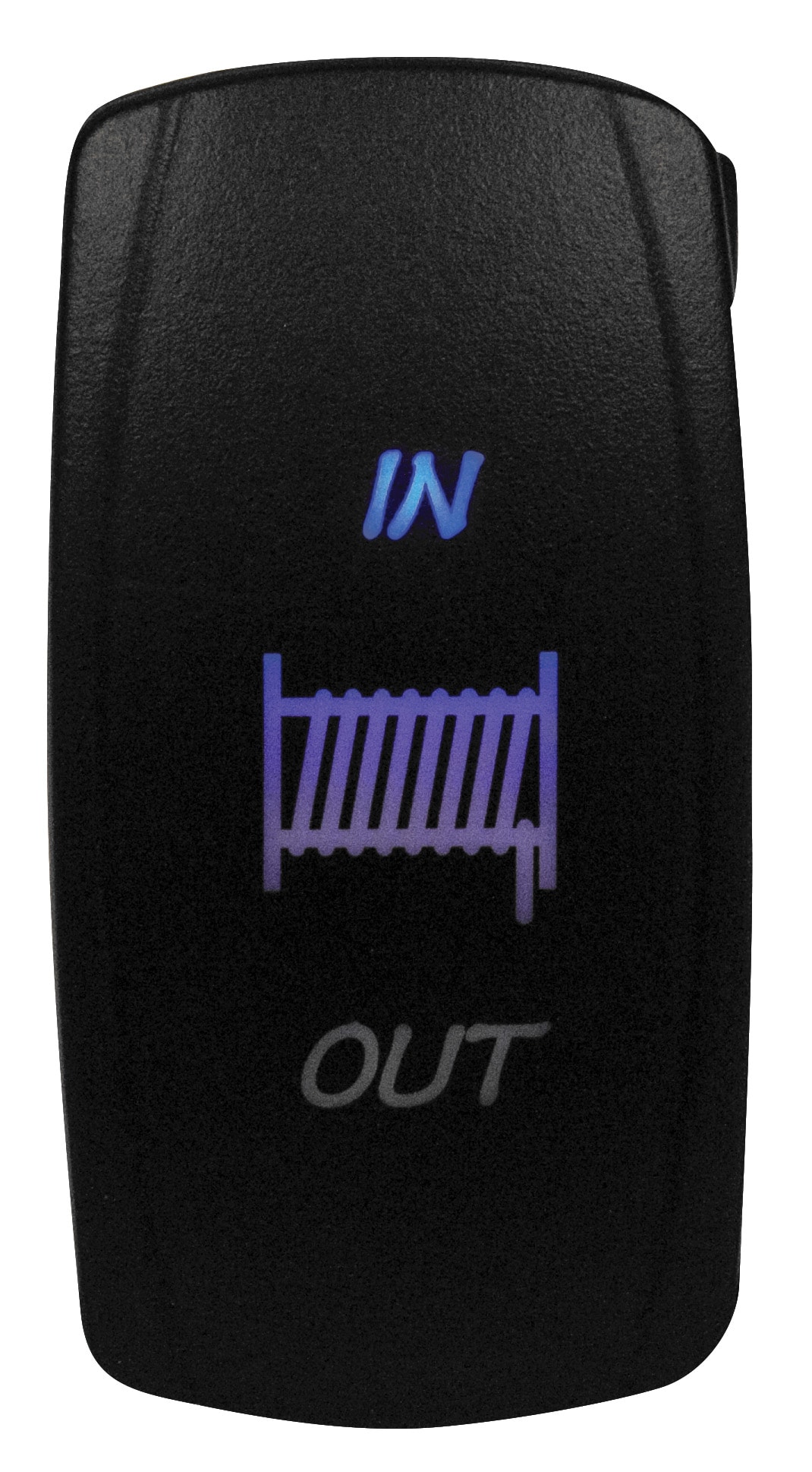 DragonFire 521373 20A 12V Carling Style Rocker Switch with LED Light for Car Boat RV