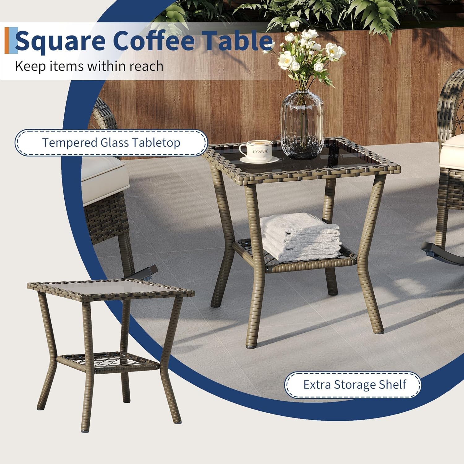 GarveeLife LIVE66-4192 Patio-Chairs - View #3