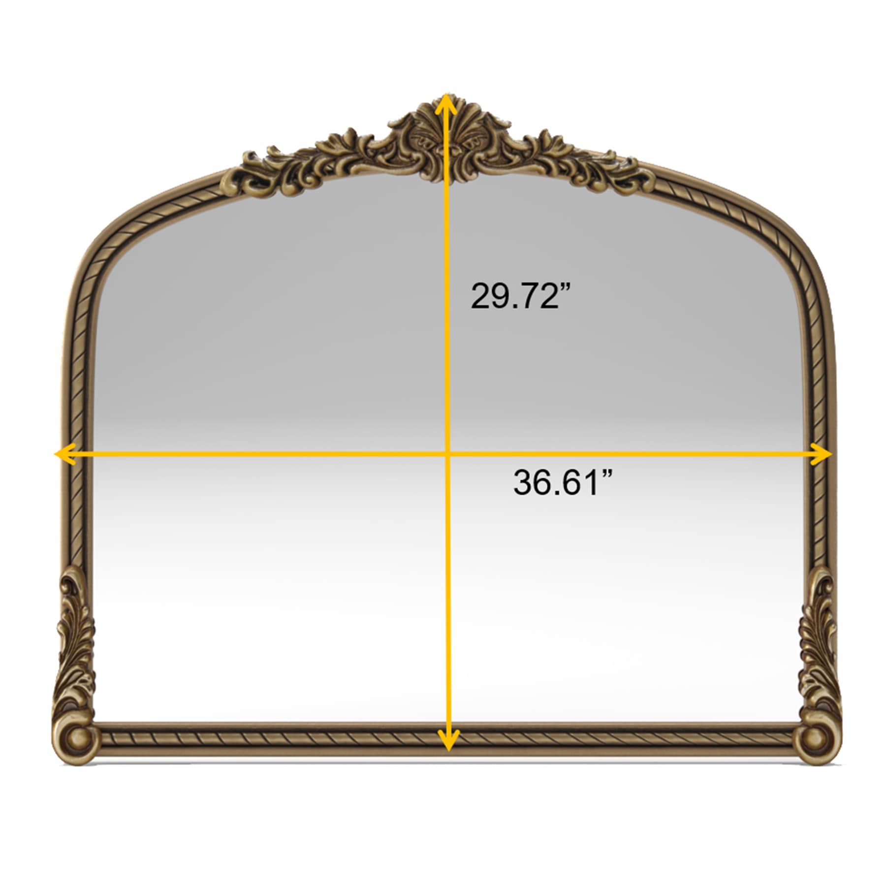 SINOFURN SYB930135GD Decor-Mirrors - View #4
