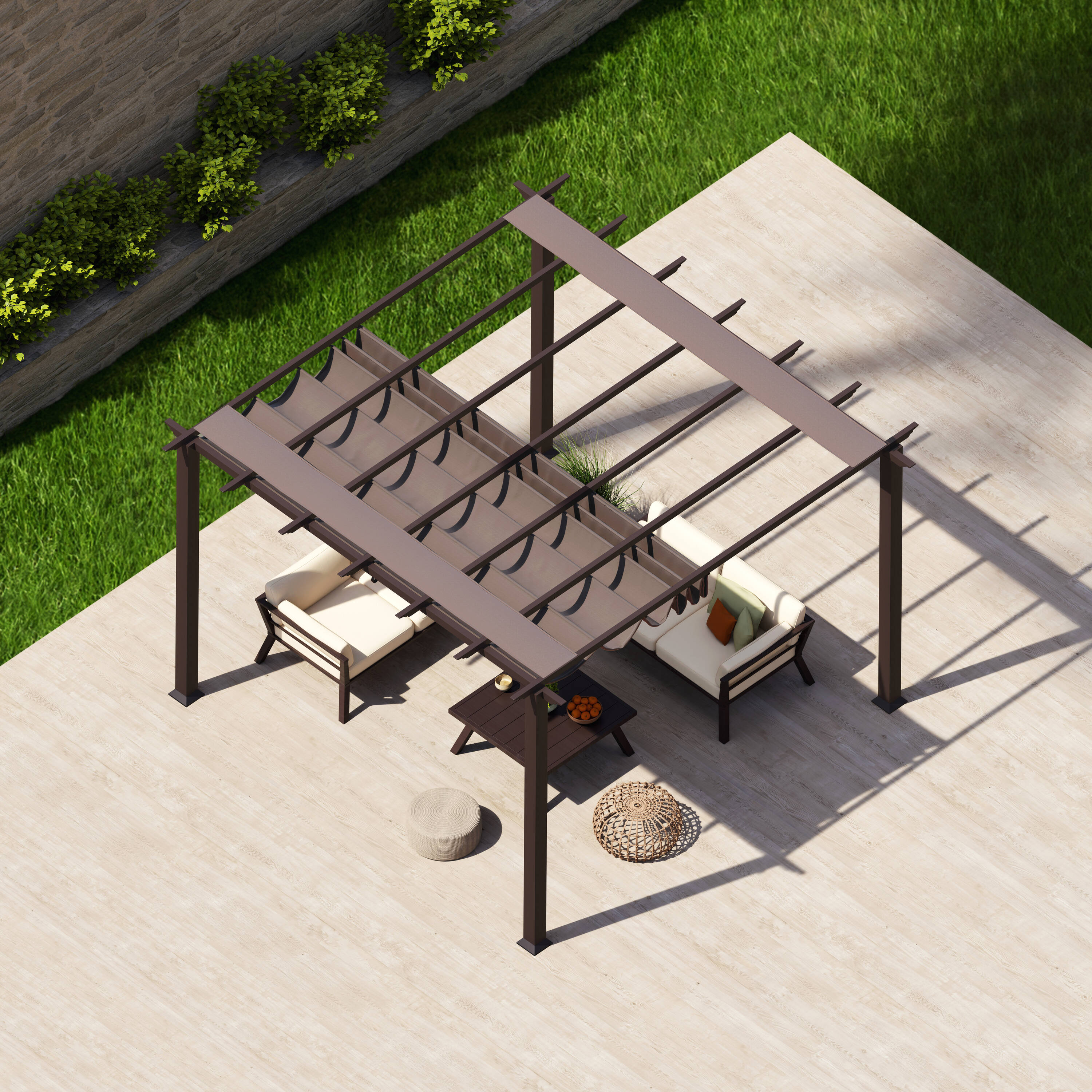 Paragon Outdoor PR11WD2C Pergolas-2 - View #3
