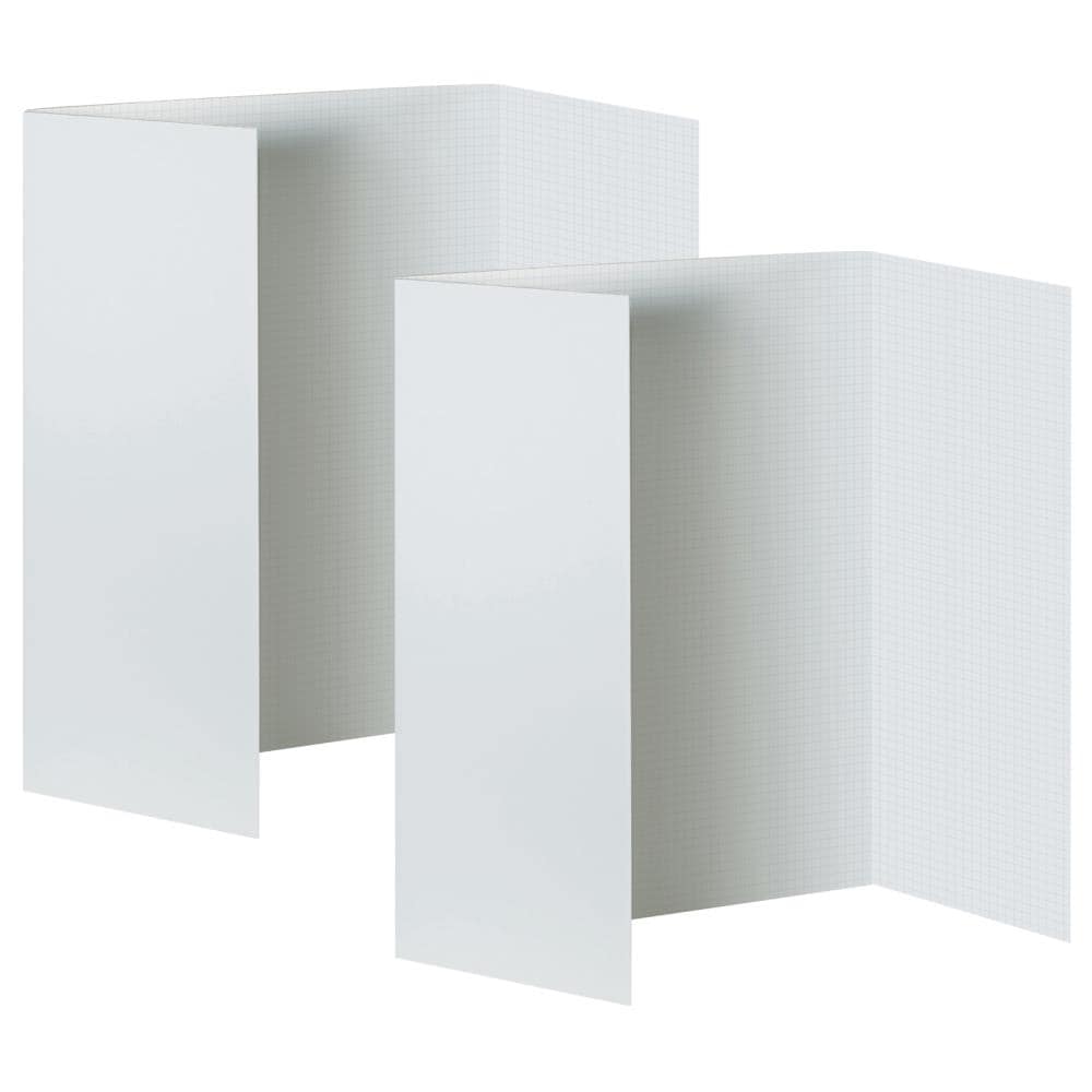 staples tri  fold display boards
