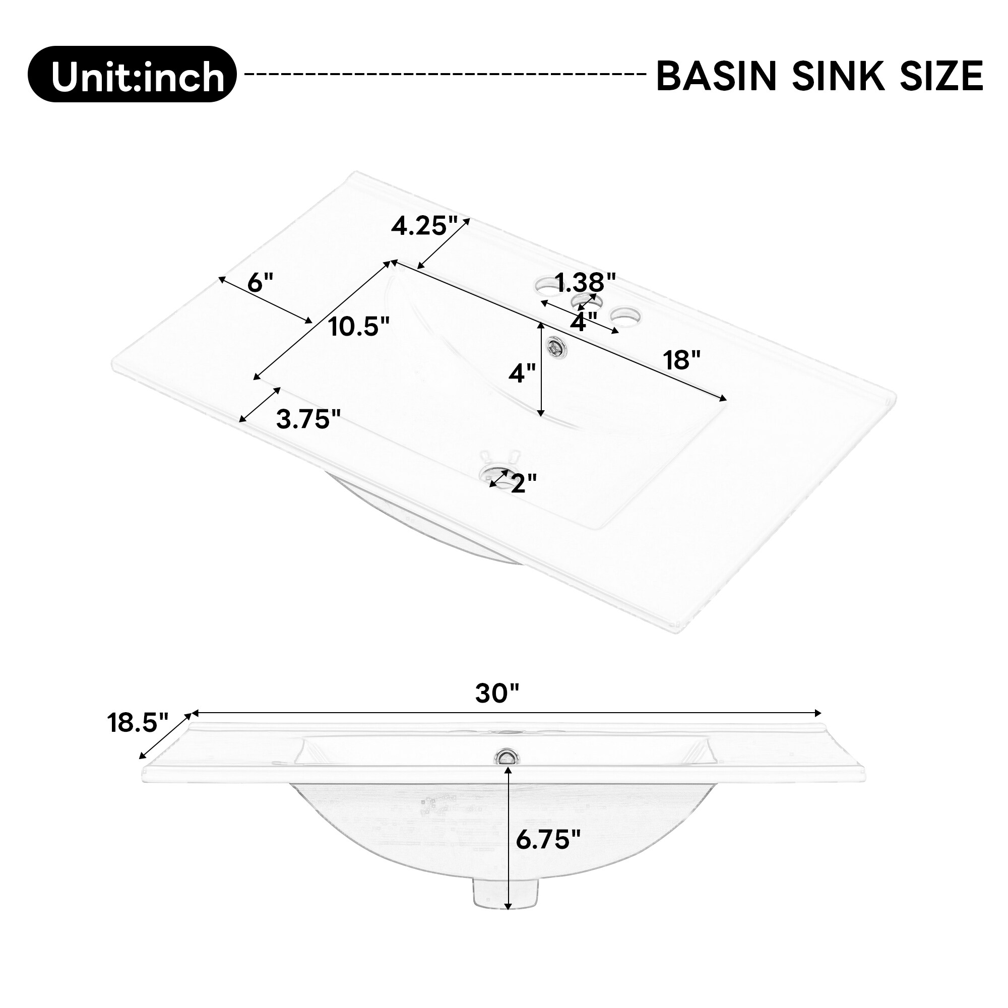 Forclover CNE-P286249B Bath-Vanity-Combo - View #8