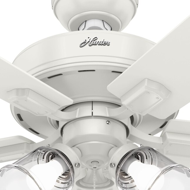 Hunter Crestfield 60 In Fresh White Led Indoor Ceiling Fan With Light 5 Blade The Fans Department At Com - Menards Ceiling Fans With Light Kits Hunter Crestfield 60 In Fresh White Led Indoor Ceiling Fan With Light 5 Blade The Fans Department At Com - Menards Ceiling Fans With Light Kits