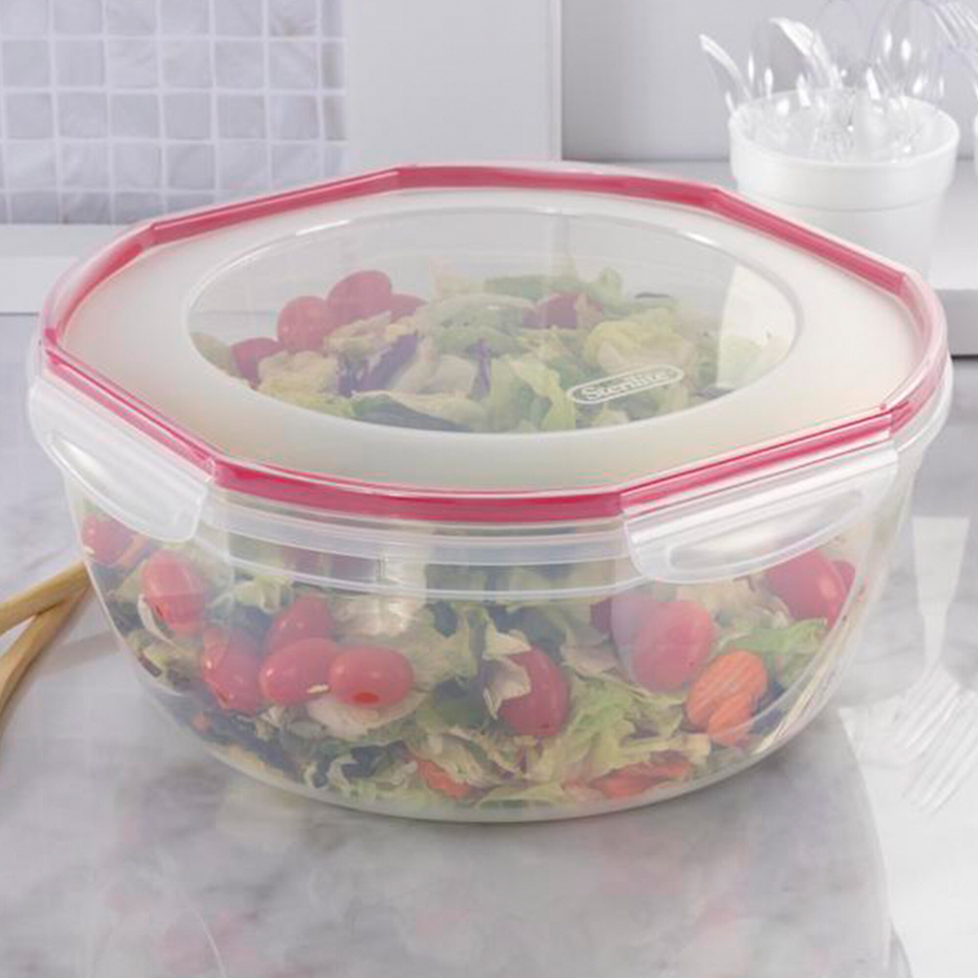 Glad 3-Pack 1.5-quart Plastic Bpa-free Reusable Food Storage Container with  Lid in the Food Storage Containers department at
