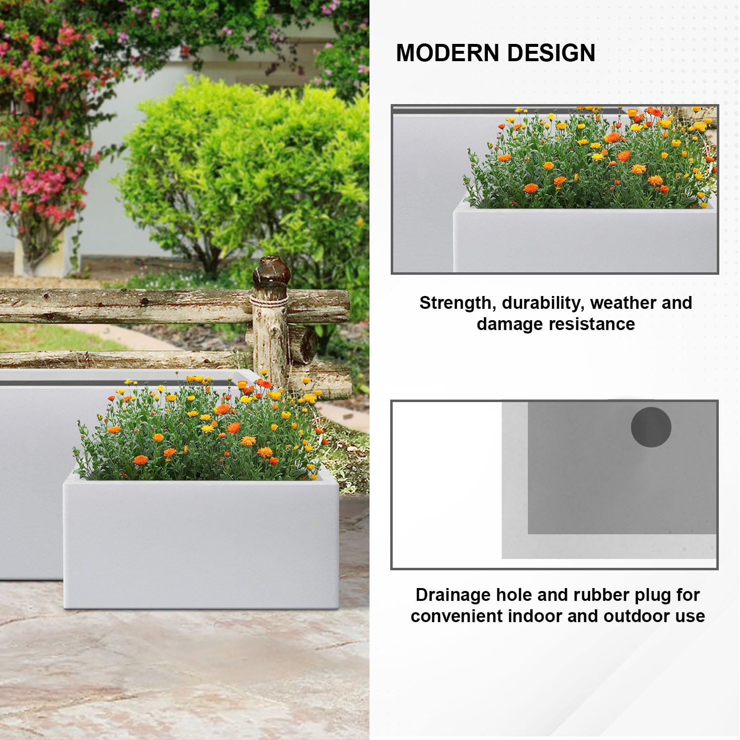 PLANTARA PA0264AC-8011 Planter-Window-Box - View #5