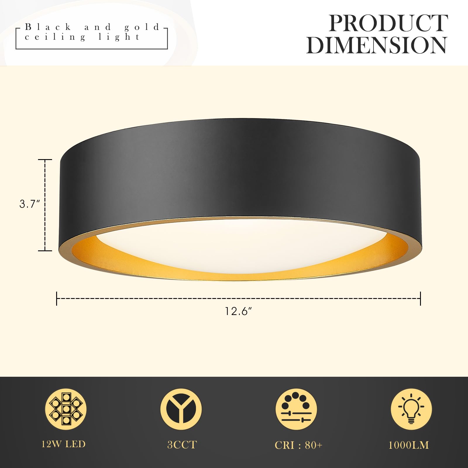 LTMATE LSZSL81F-LED BK flushmounts - View #2