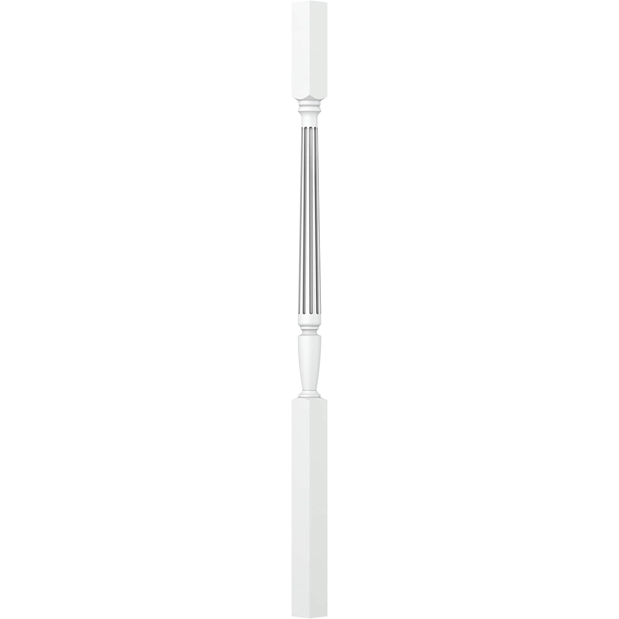 L.J. Smith Stair Systems LJF-2005-PRG 42 42-in x 1.75-in Primed Square Top Stair Baluster