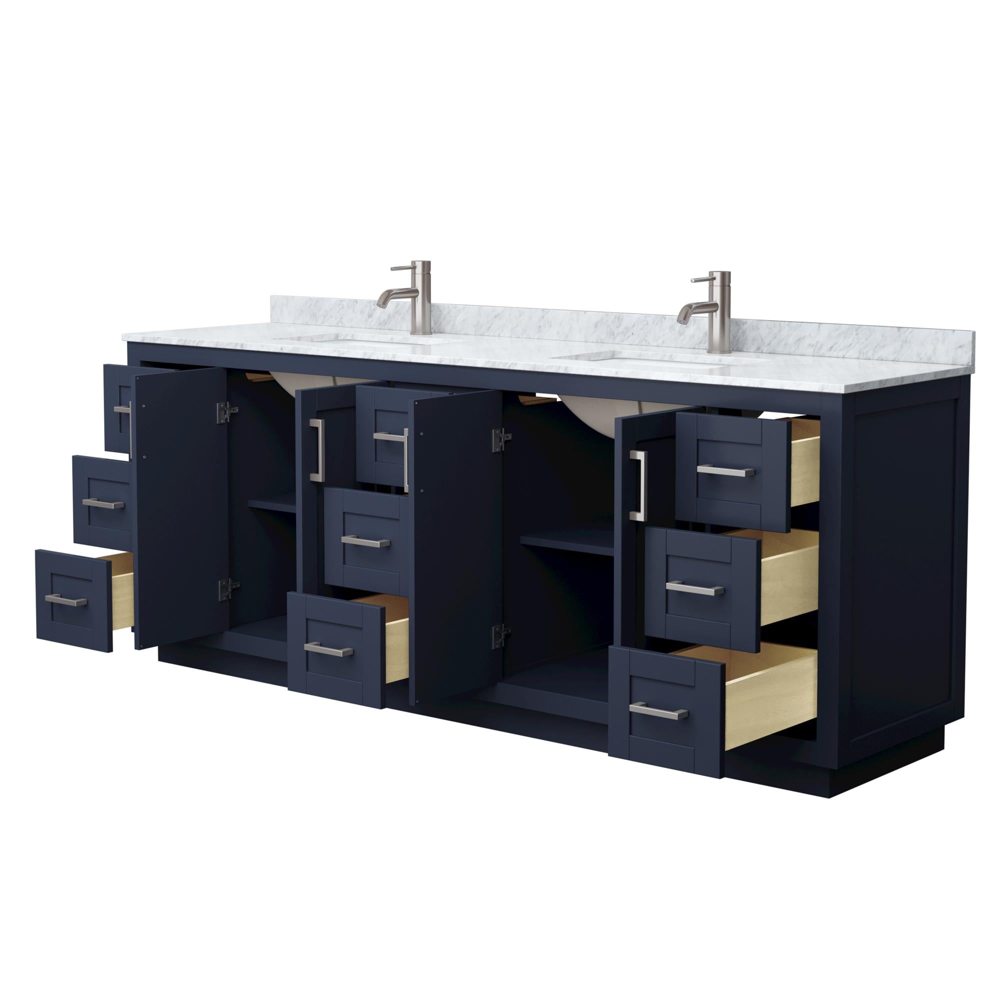 Wyndham Collection WCF292984DBNCMUNSMXX Bath-Vanity-Combo - View #3