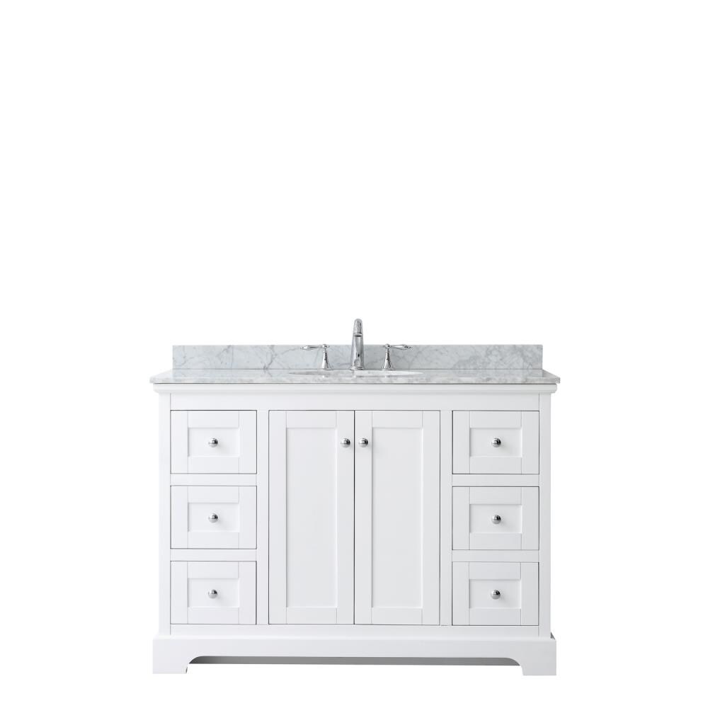 Wyndham Collection WCV232348SWHCMUNOMXX Bath-Vanity-Combo - View #3