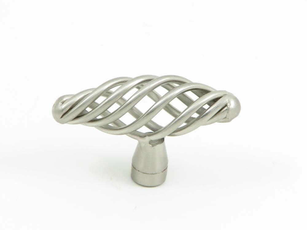 Stone Mill Hardware CP3855-SN Berkshire Birdcage Satin nickel Novelty Transitional Cabinet Knob