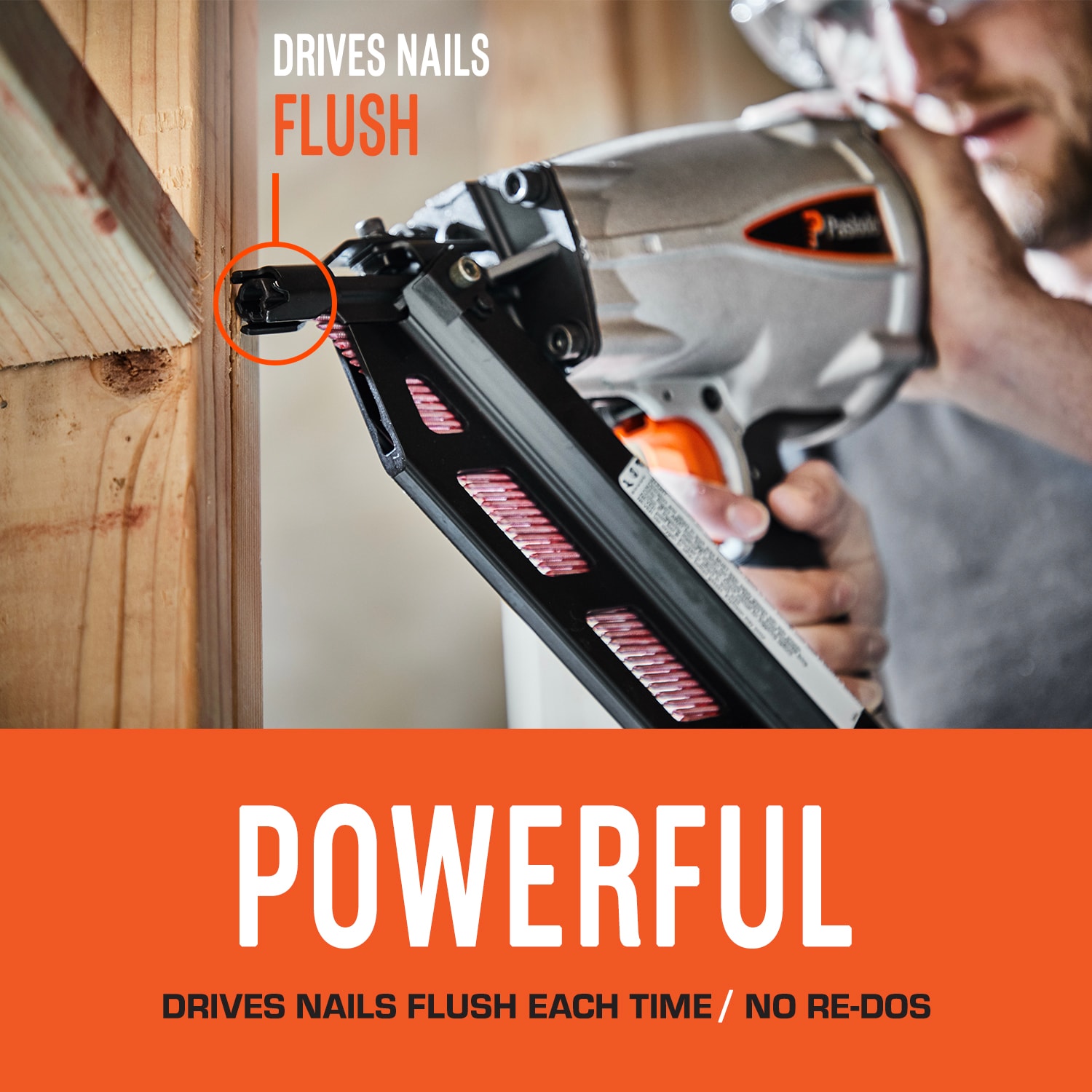 Shop Paslode 30 Degree Pneumatic Framing Nailer with 3