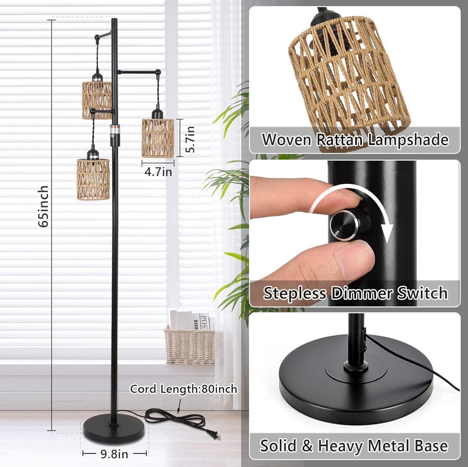WELLFOR AMDF-04 floorlamps - View #4