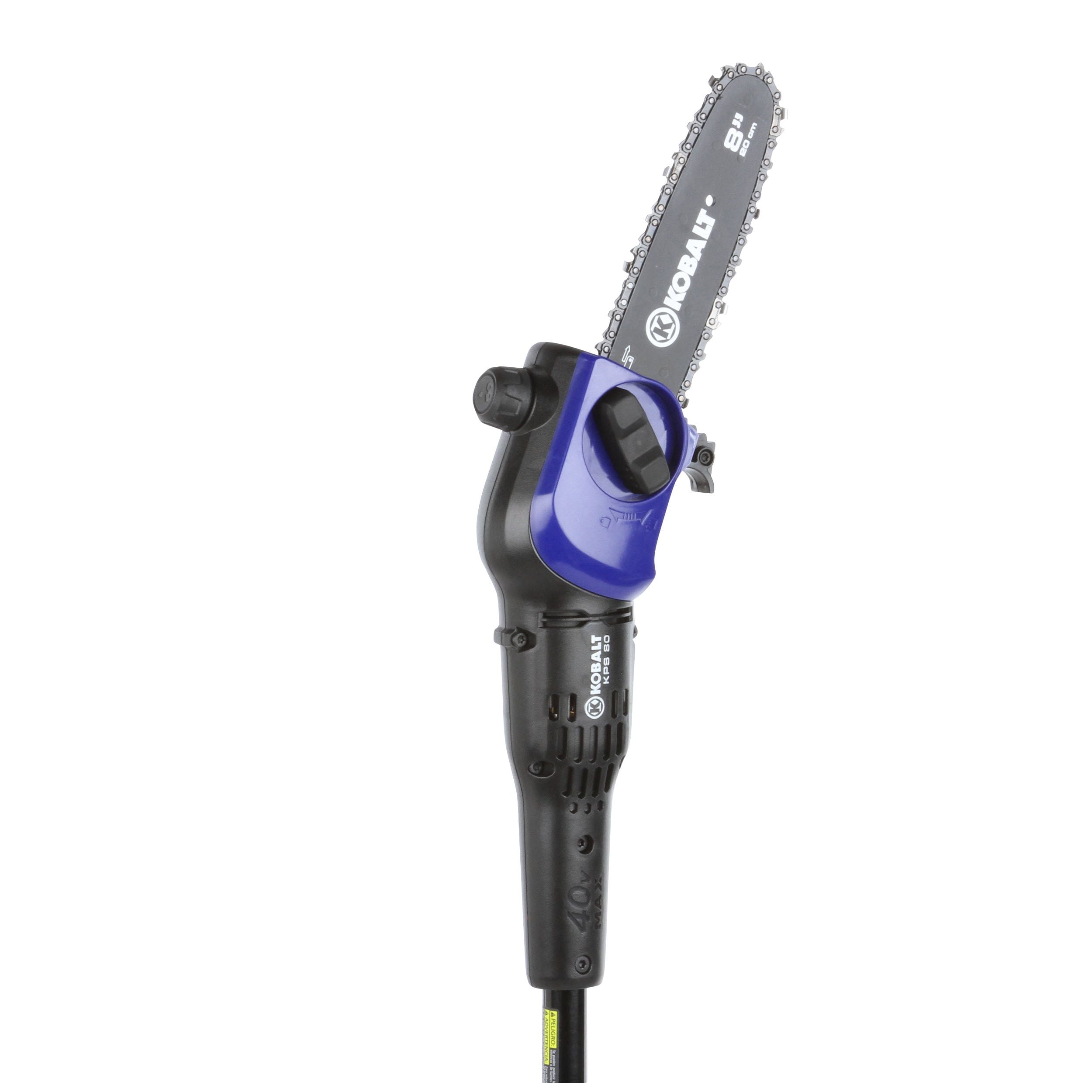 Kobalt 40 volt online pole saw