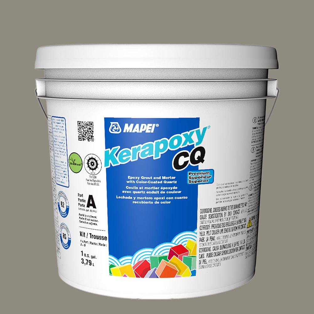 MAPEI 5UB500204 Kerapoxy CQ Pewter #5002 Epoxy Grout (1-Gallon)