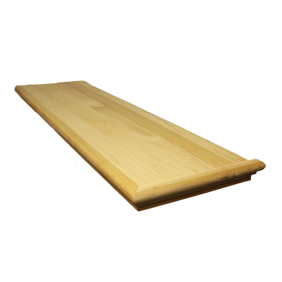 Stairtek XRRMA114800050 Retread 48-in x 11.5-in x 0.625-in Natural Maple Right return