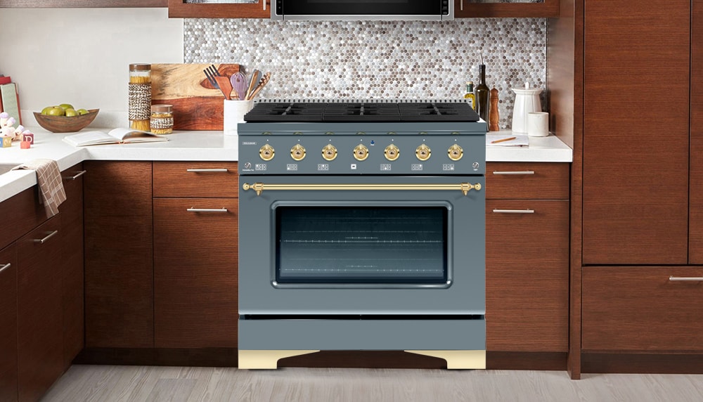 Hallman HCLRG36BSGR Freestanding-Gas-Ranges - View #6