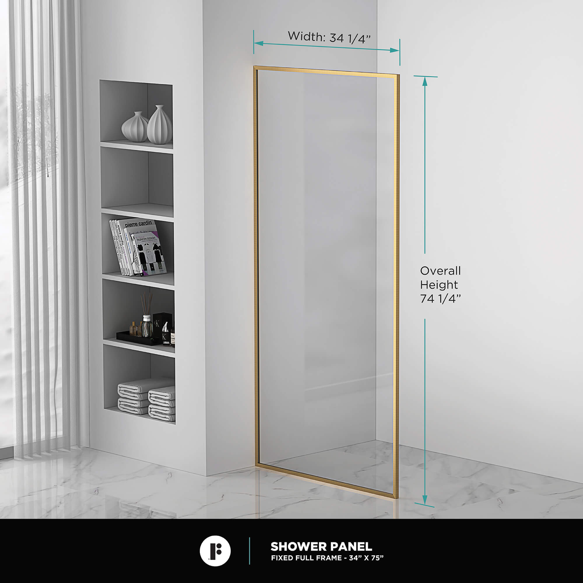 Fine Fixtures SDF2-34SB  - View #4