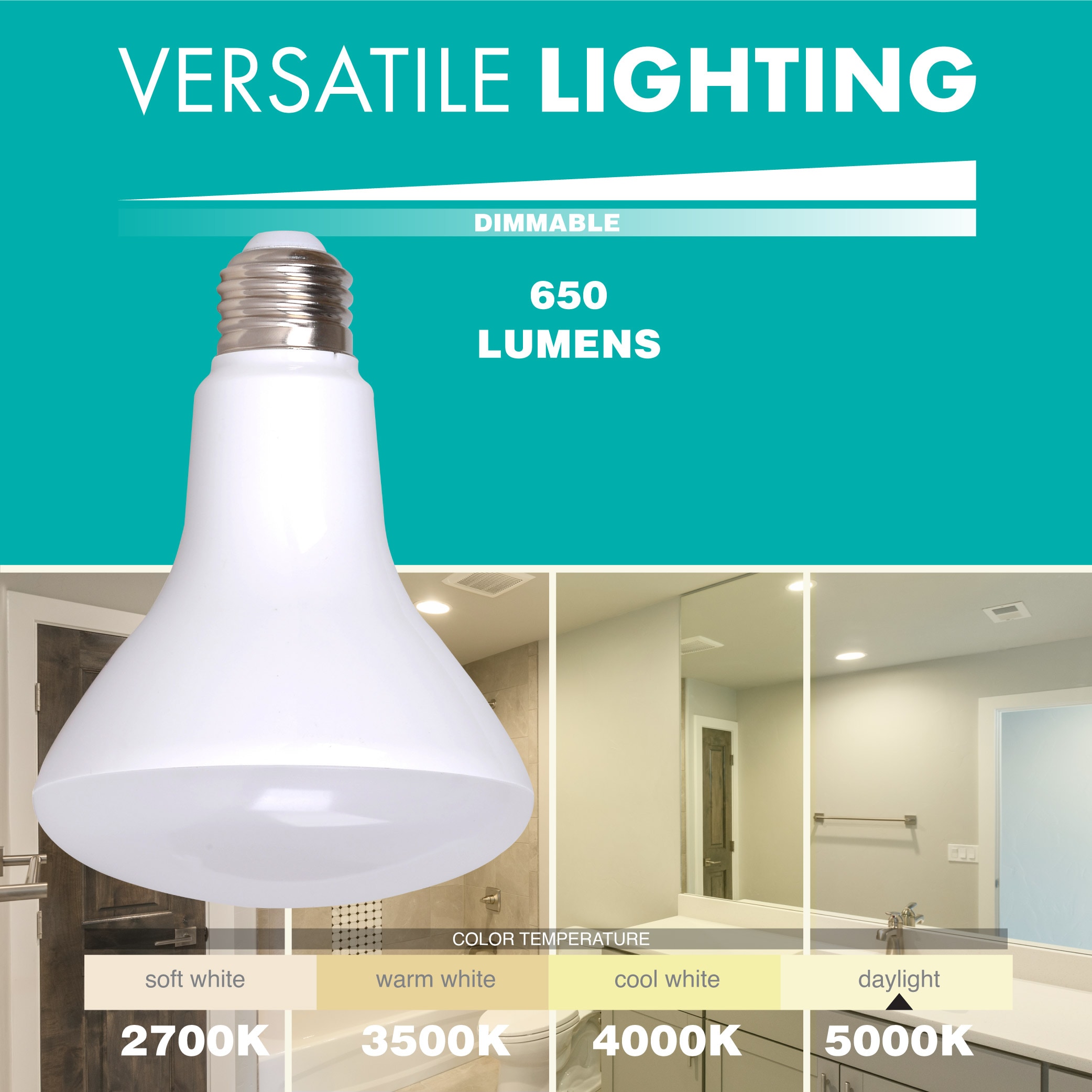 Simply Conserve LR30D08W-50K Led-Flood-Spot-Light-Bulbs - View #4