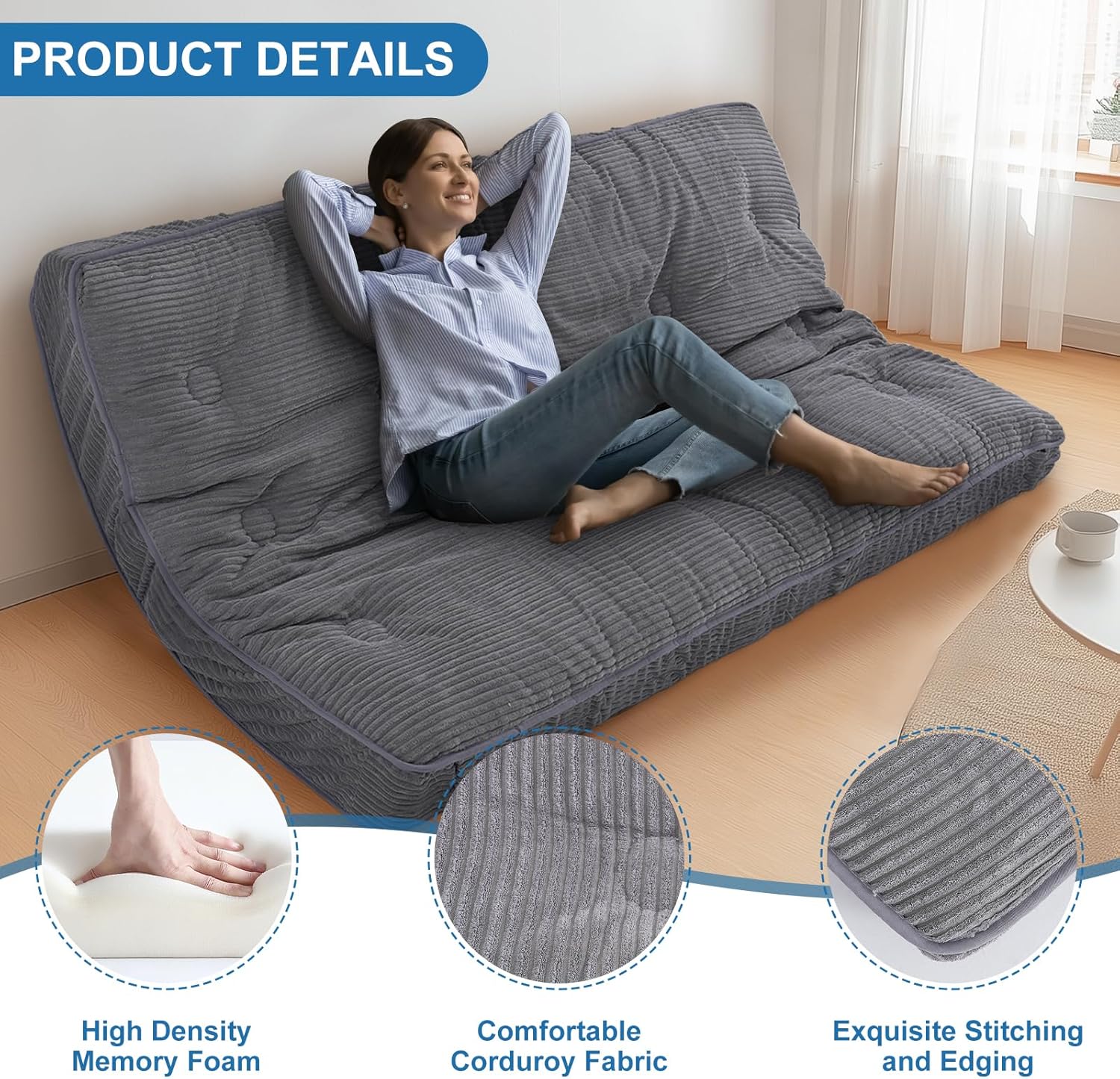 Esazn I1327142-GY-T futons - View #3