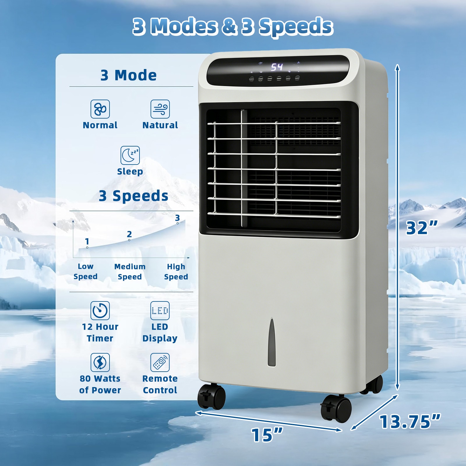 Siavonce XH442928 Portable-Air-Conditioners - View #2