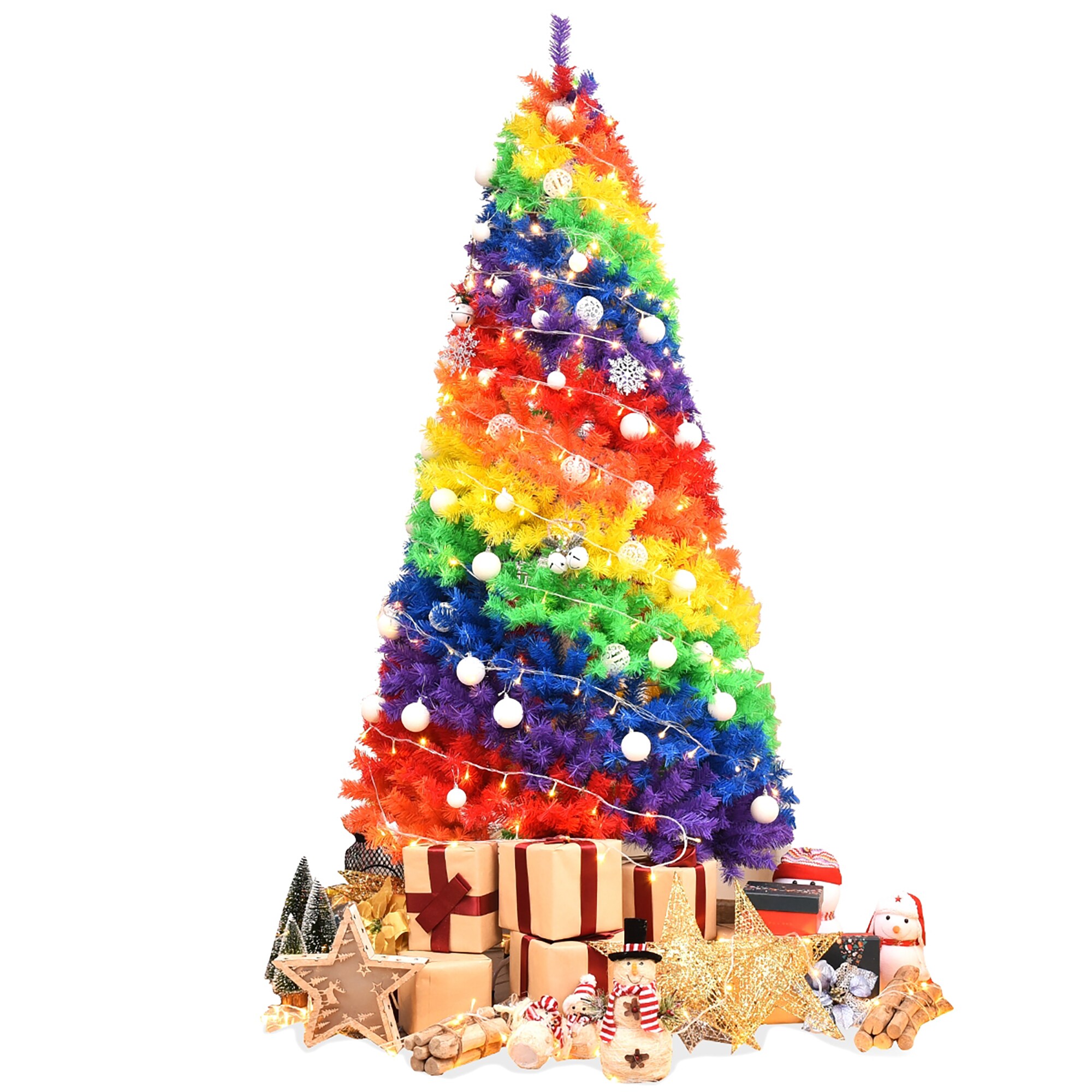 Forclover HYFW-TR830 Artificial-Christmas-Trees - View #3