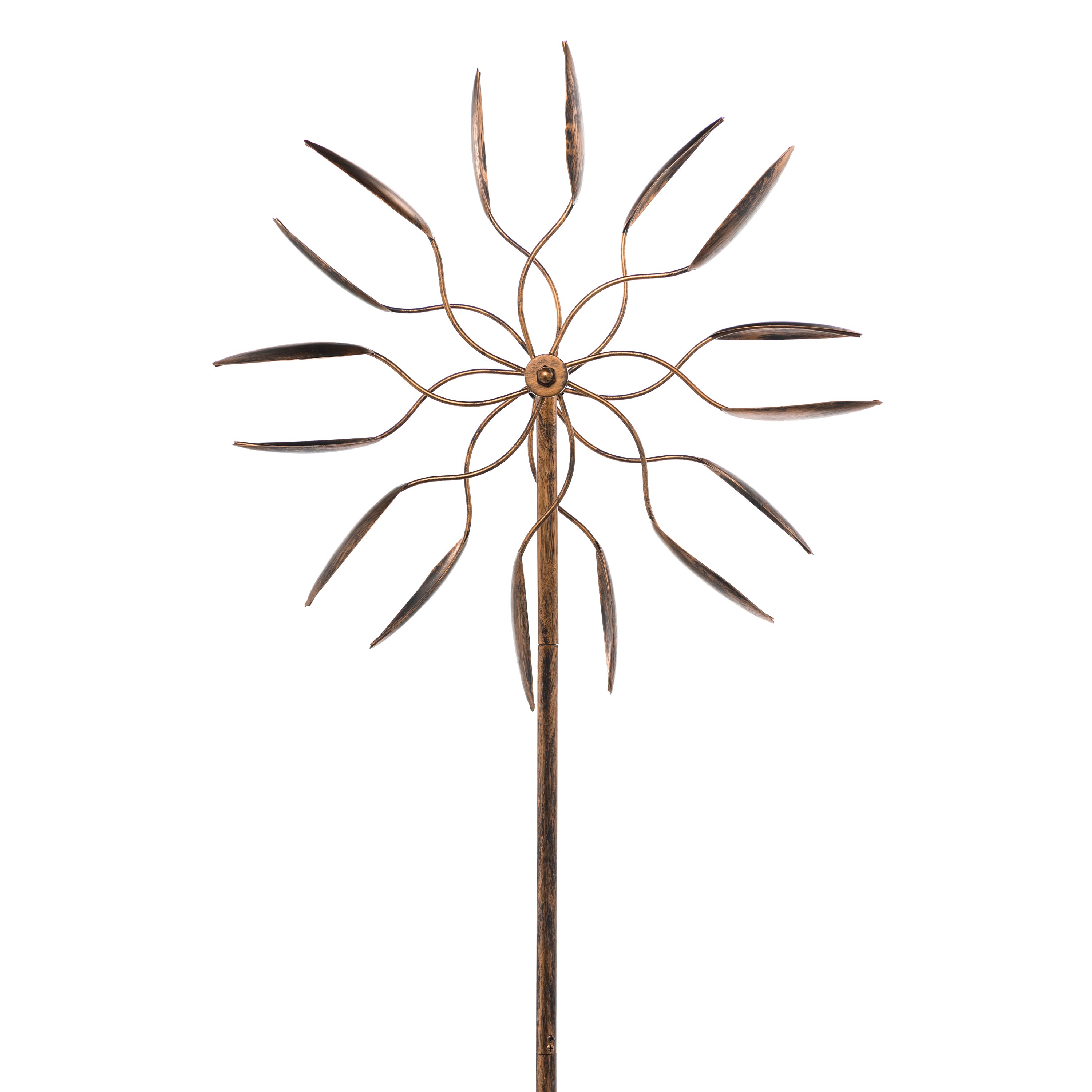 Evergreen 489044 Copper Steel Wind Spinner