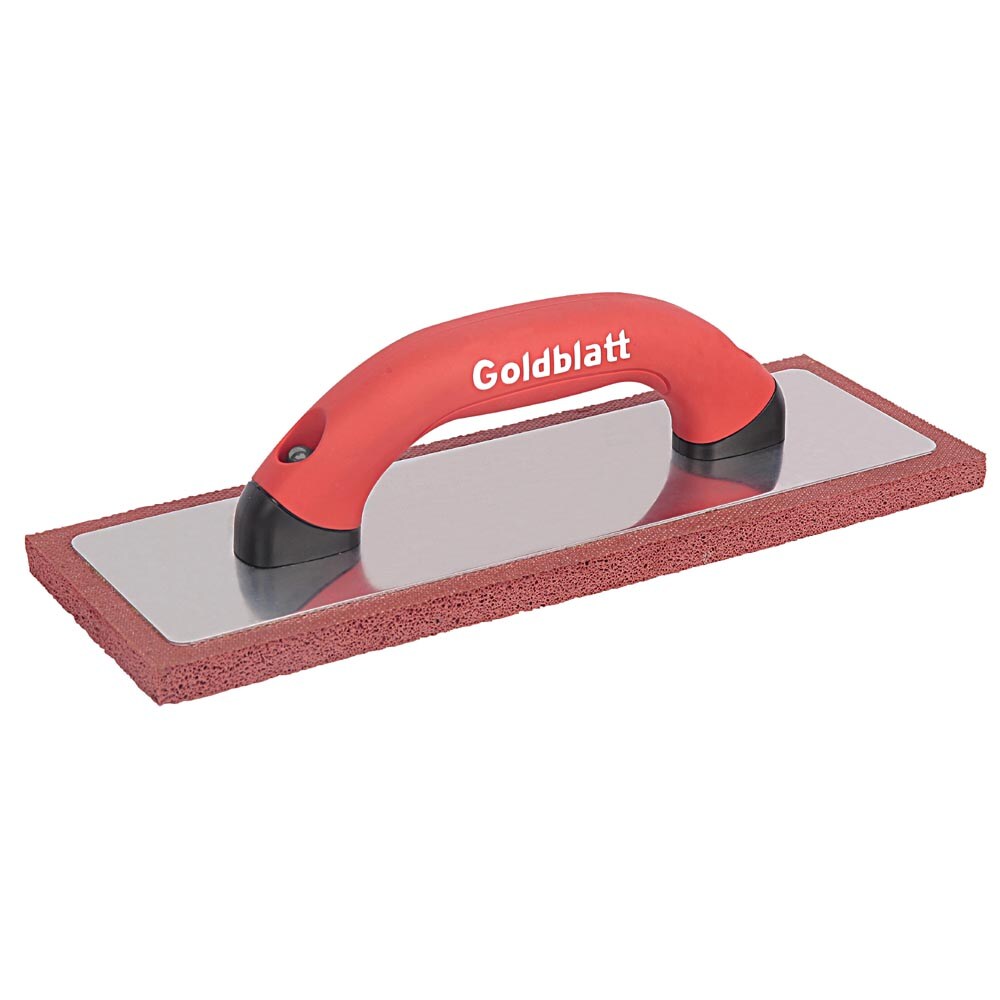 GOLDBLATT G06967 12-in x 4-in Rubber Stucco Float