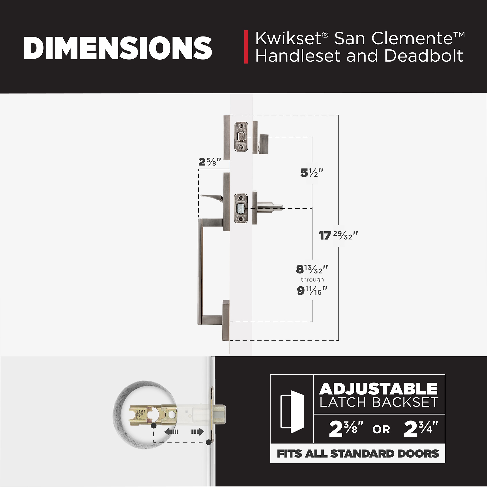 Kwikset Signature Series 818SCEXHFL 15 SMT handlesets - View #9