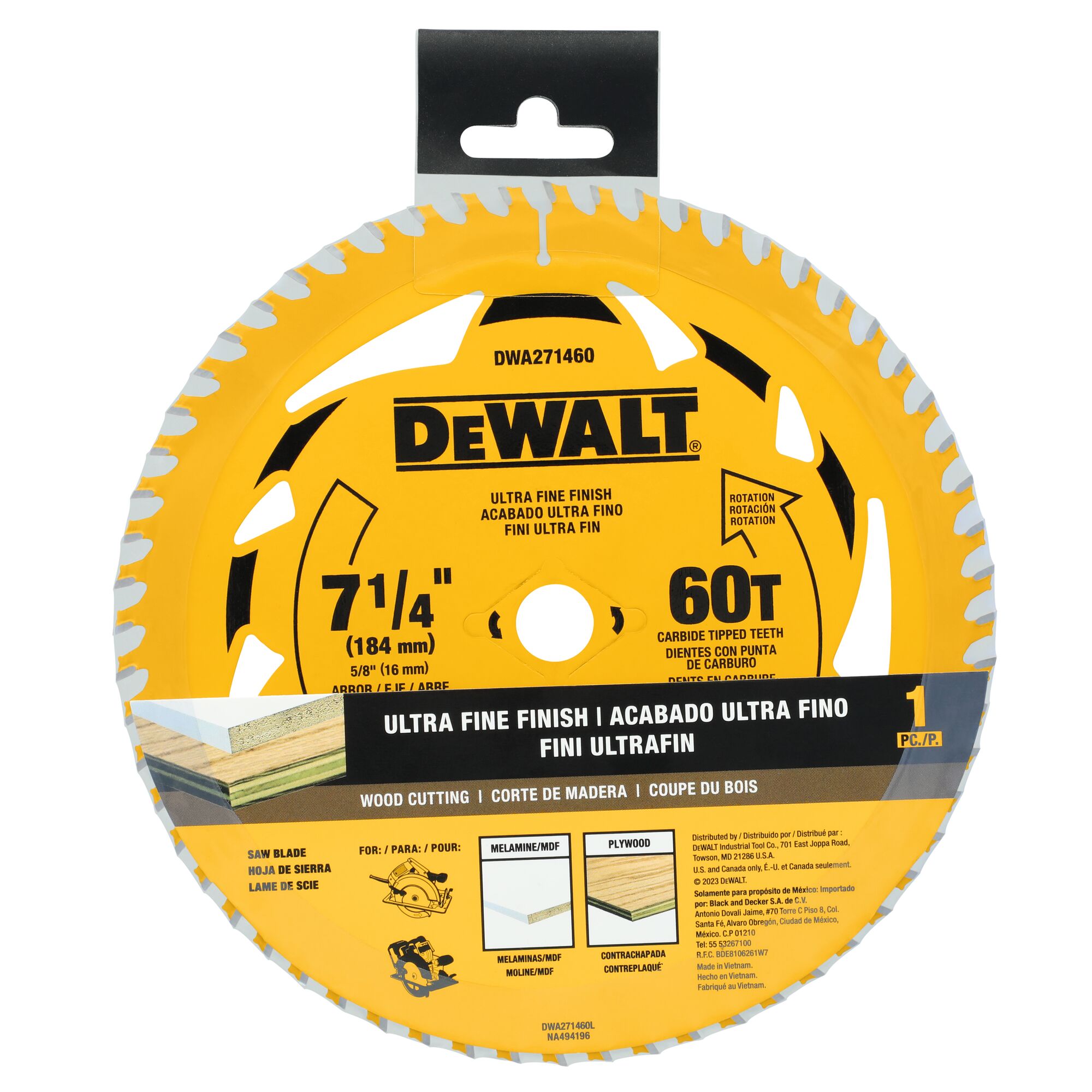 DEWALT DWA271460L Circular-Saw-Blades - View #10