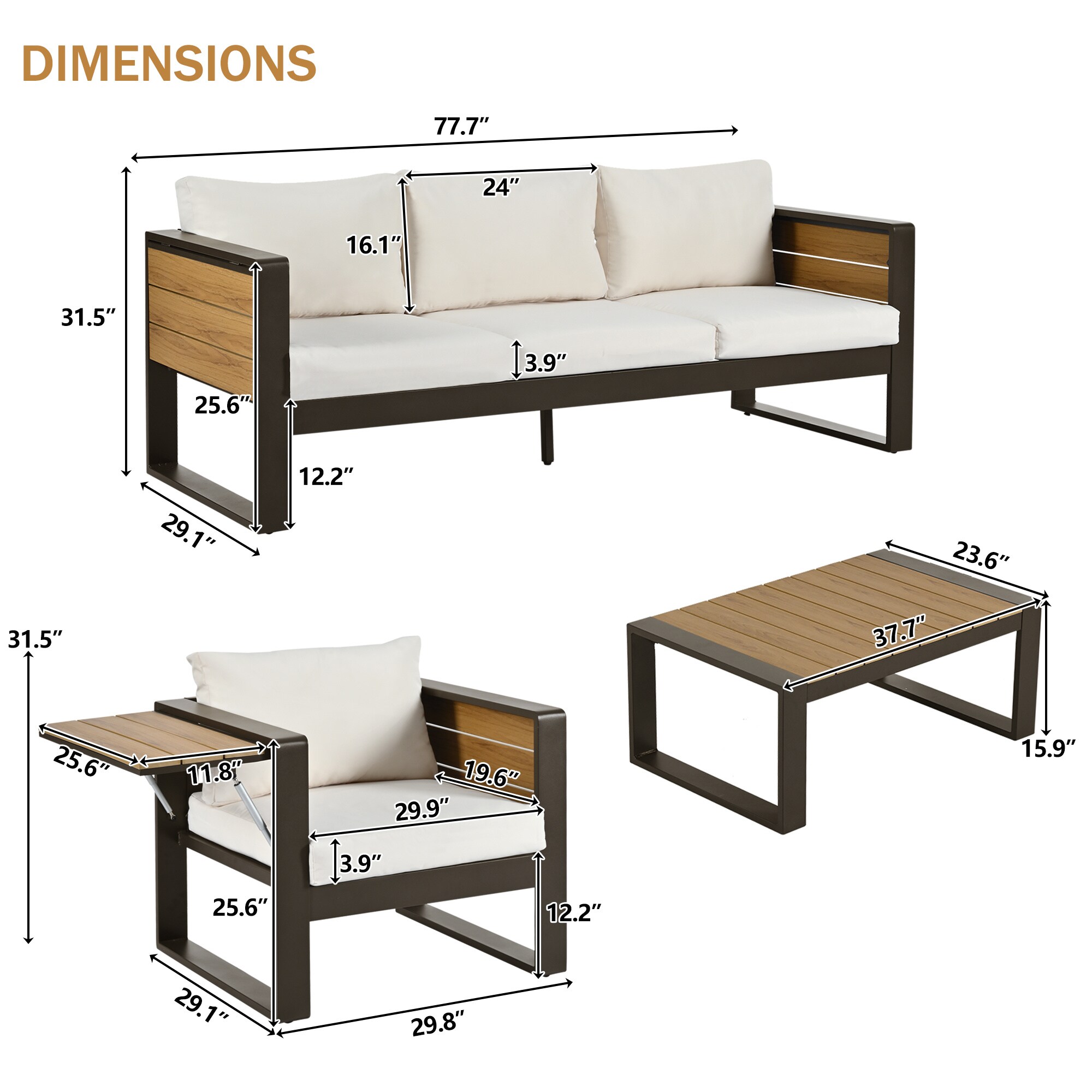 BABOOM BOM-0086ORTPX Patio-Conversation-Sets - View #5