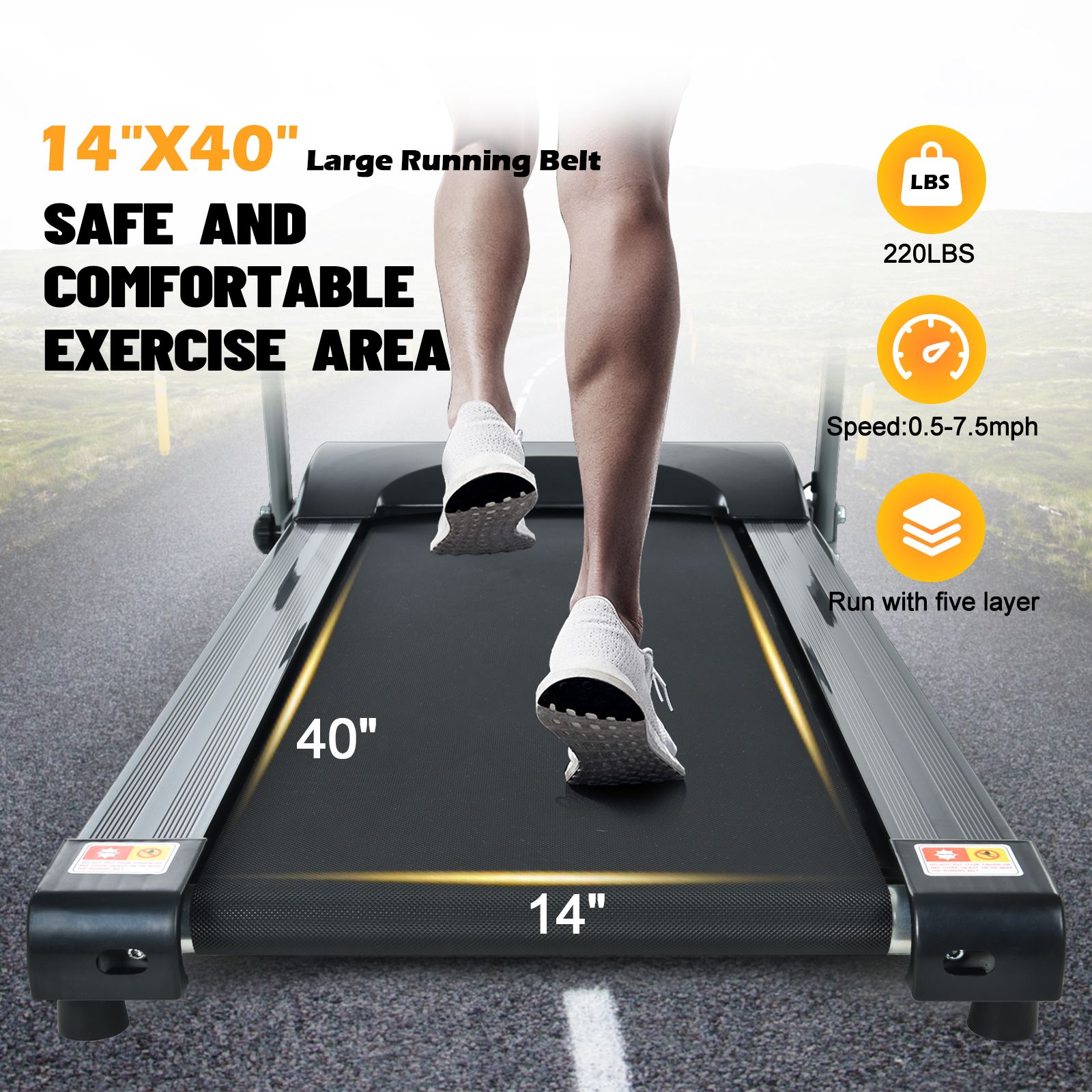 Redliro FYC026 treadmills - View #3