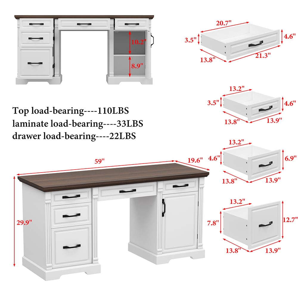 FUFU&GAGA LJY-WZ0163-01 desks - View #16