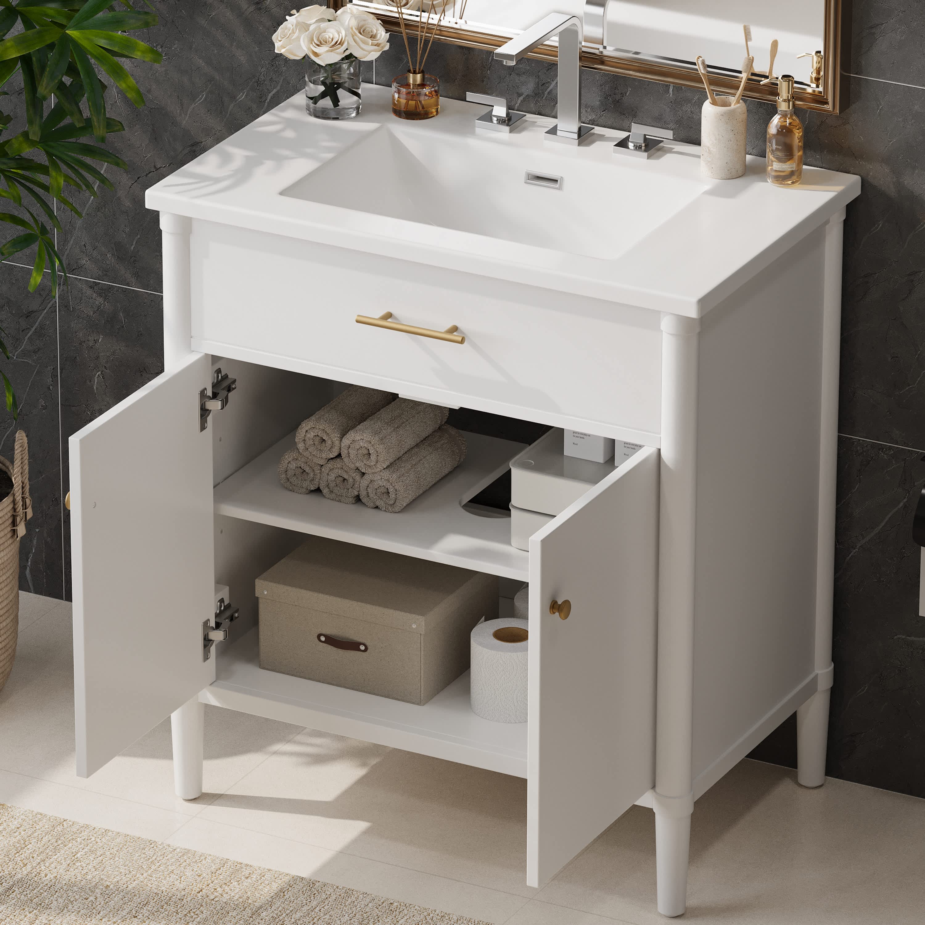 Vynxaria LEXY1429-DJYS-SZT199 Bath-Vanity-Combo - View #5
