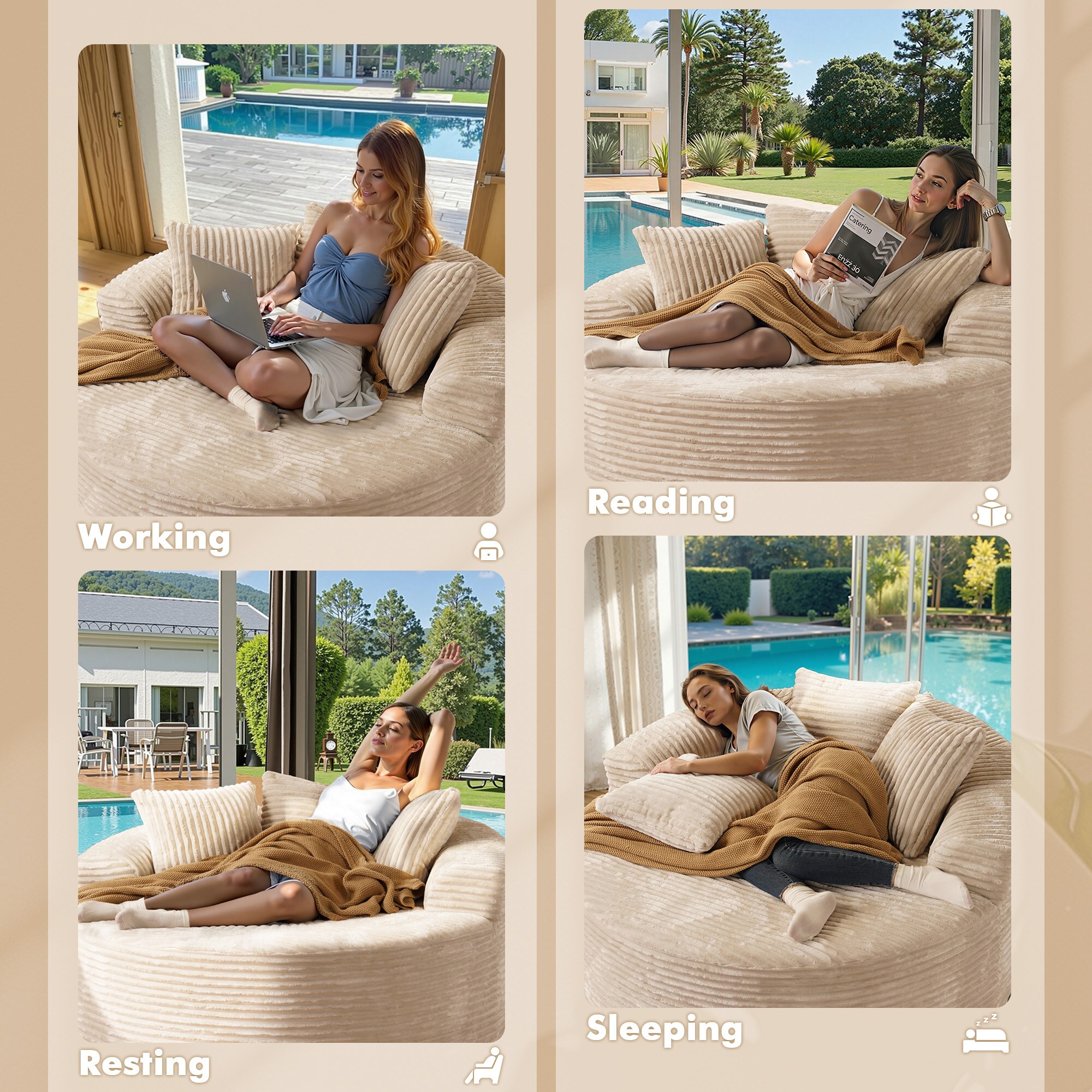 Caodoc L5-NOPL800-4 Sofas-Loveseats - View #6
