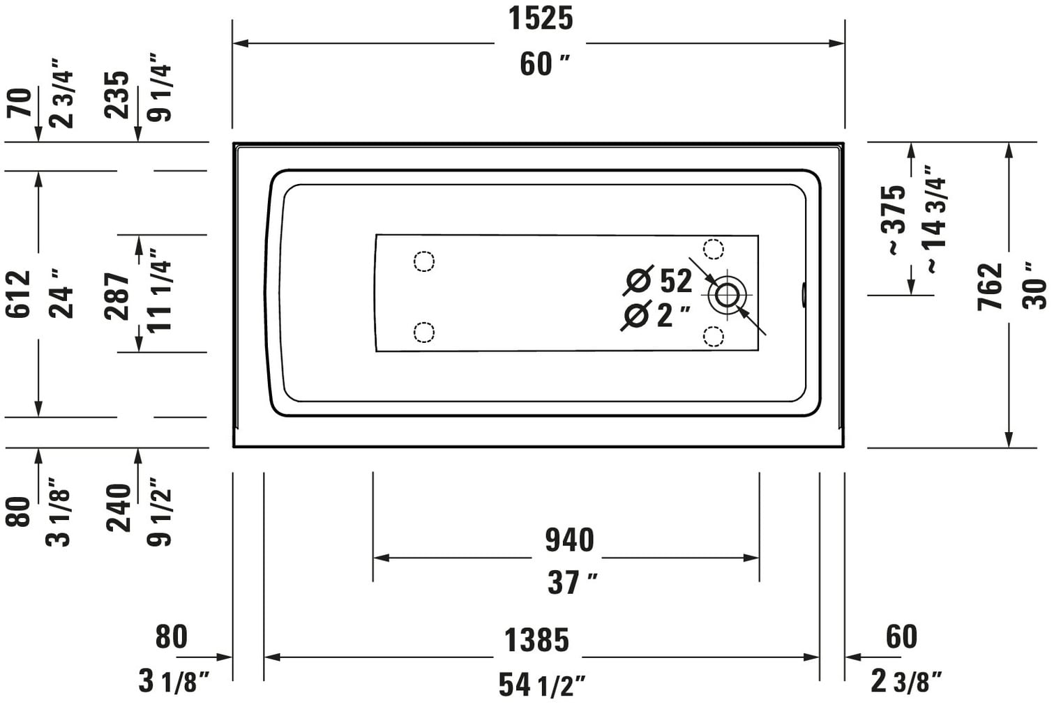 Duravit 700442000000090 bathtubs - View #5