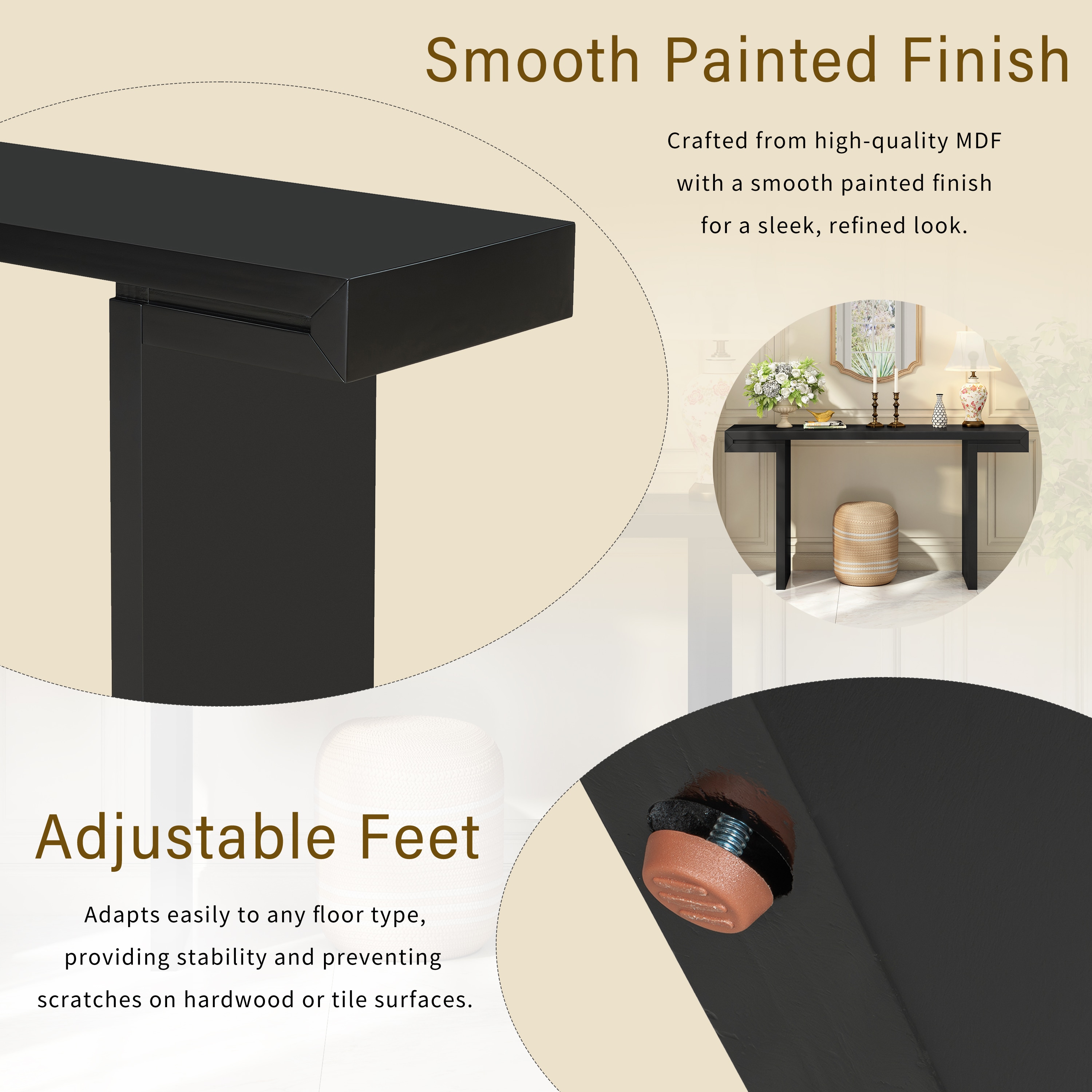 Vynxaria LS0505-7113209B Console-Sofa-Tables - View #4