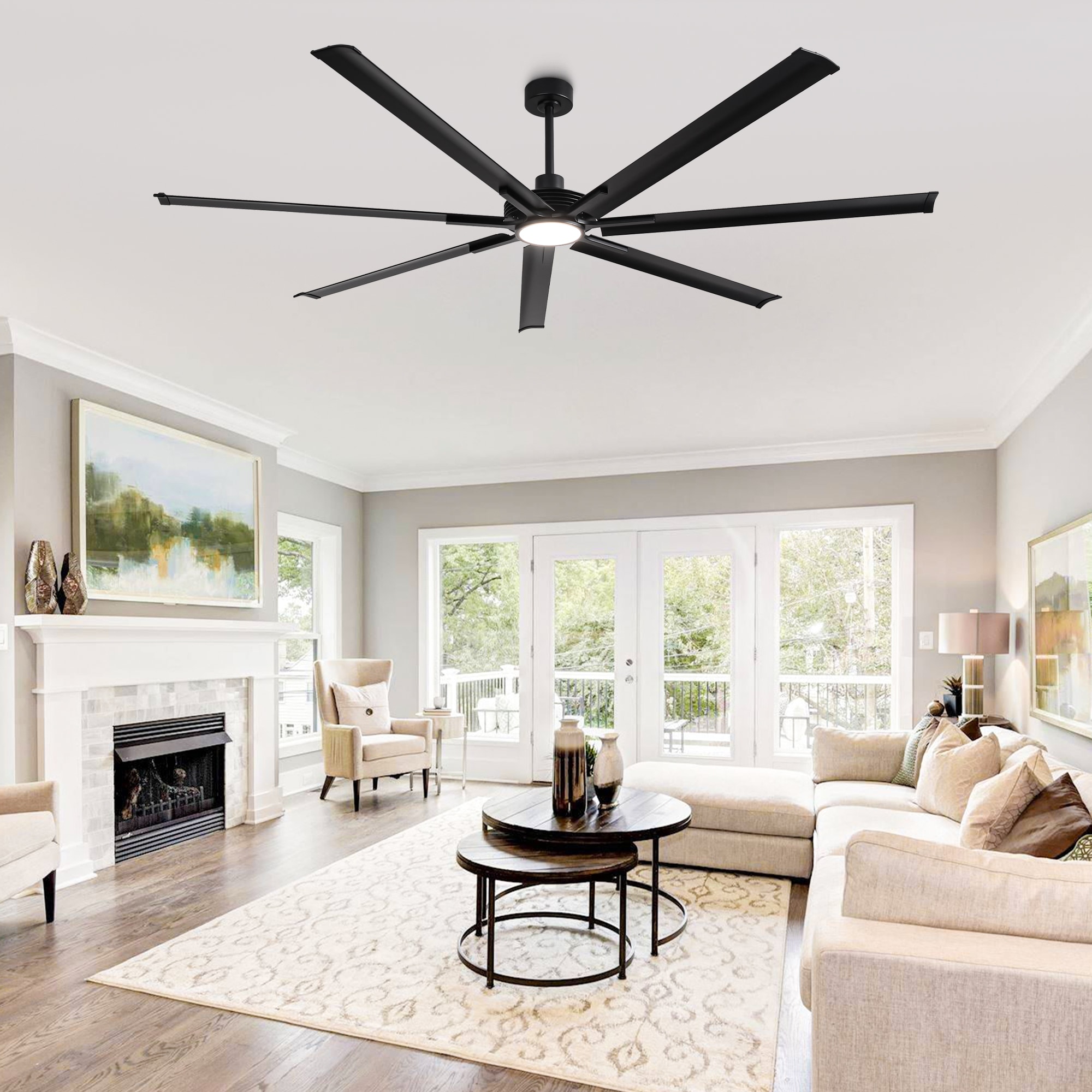 Parrot Uncle F8002BK Ceiling-Fans - View #7