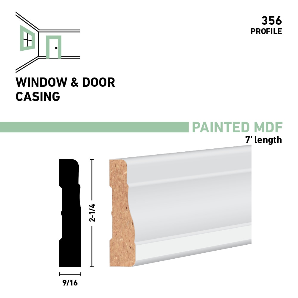 allen + roth 356-PFMDF7 Window-Door-Casings - View #2