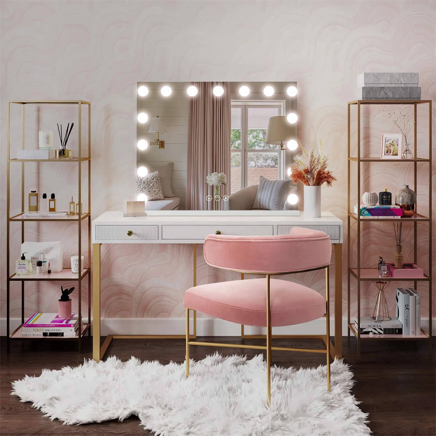 Dovelina LS-A-MR10004 Framed-Bath-Mirrors - View #6
