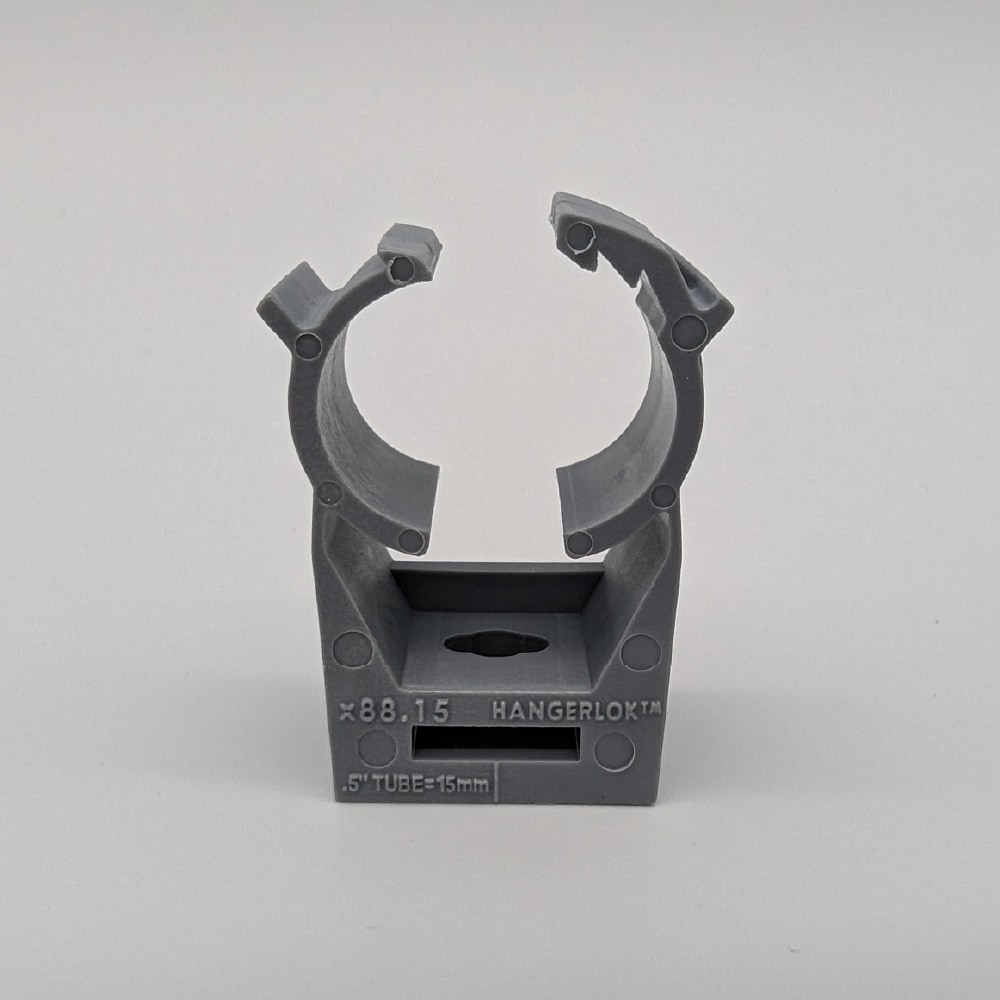 HangerLok H88.15-LOK 100 -Pack 1/2-in to 1/2-in dia Plastic Standard pipe clamp
