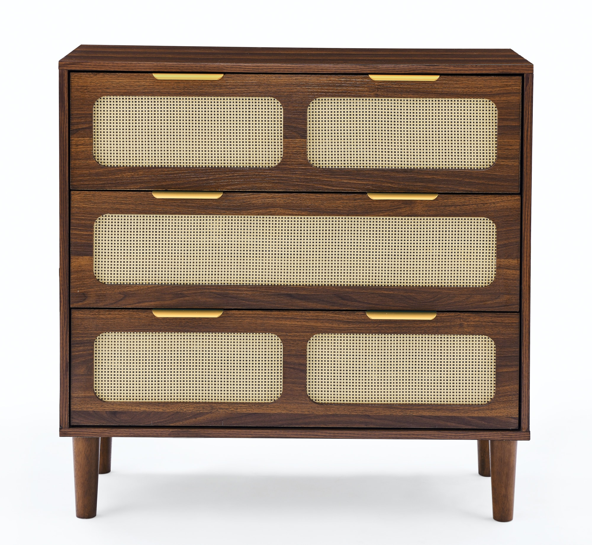 Bybafun YA4400024 Brown 3 -Drawer Standard dresser