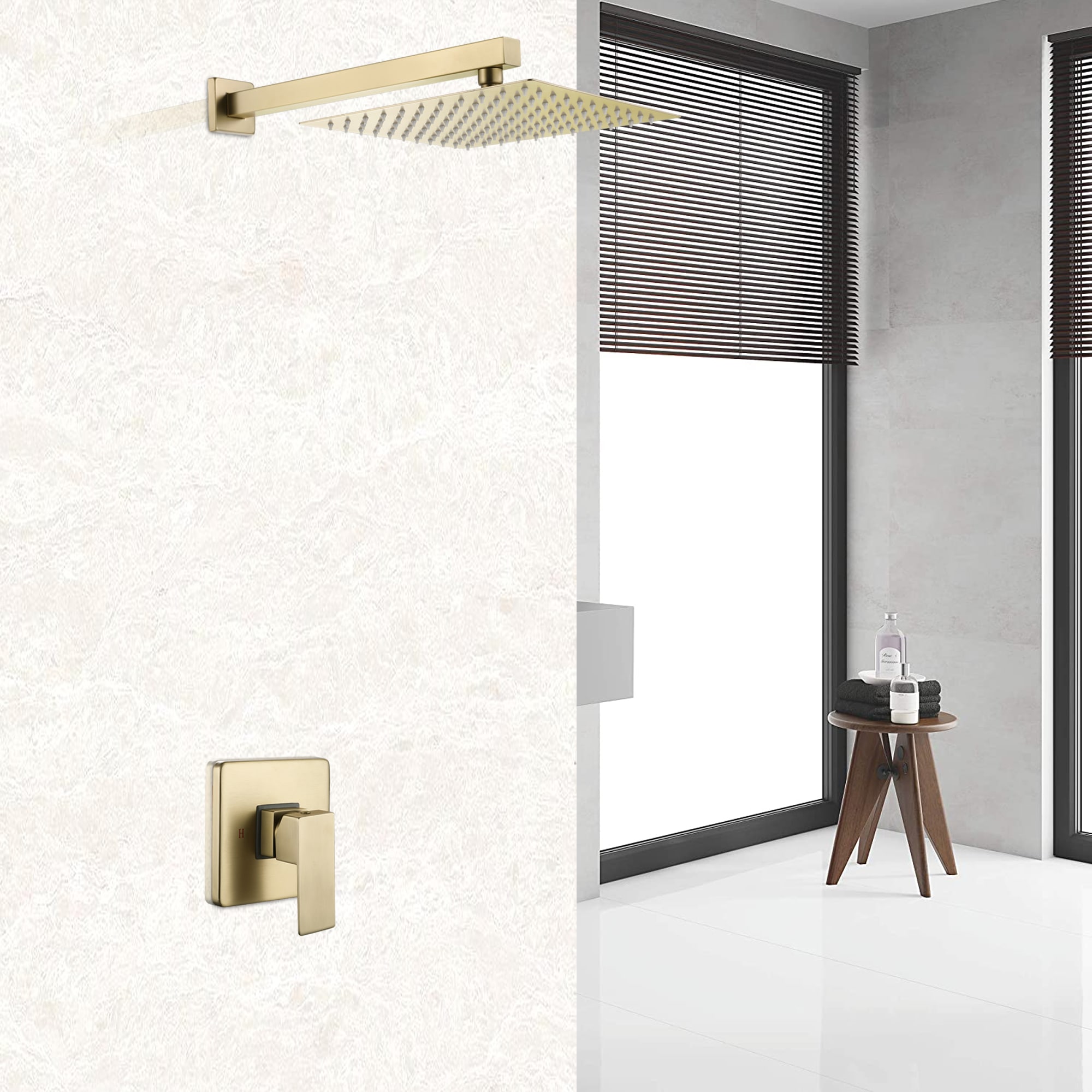 WELLFOR WN0720 Showerhead-Bar-Panels - View #4
