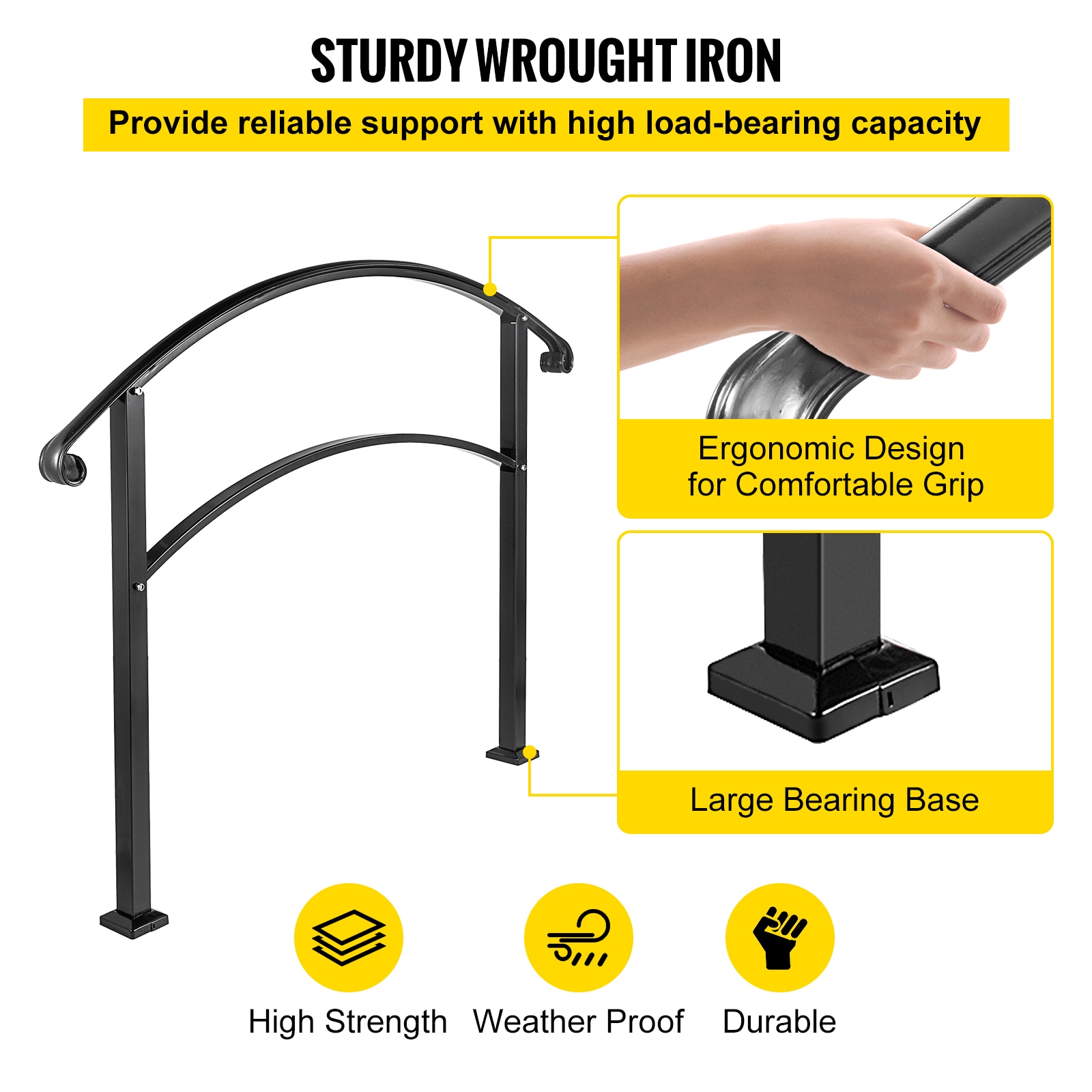 VEVOR SC5FTHWTYFSB00118V0 railings - View #5